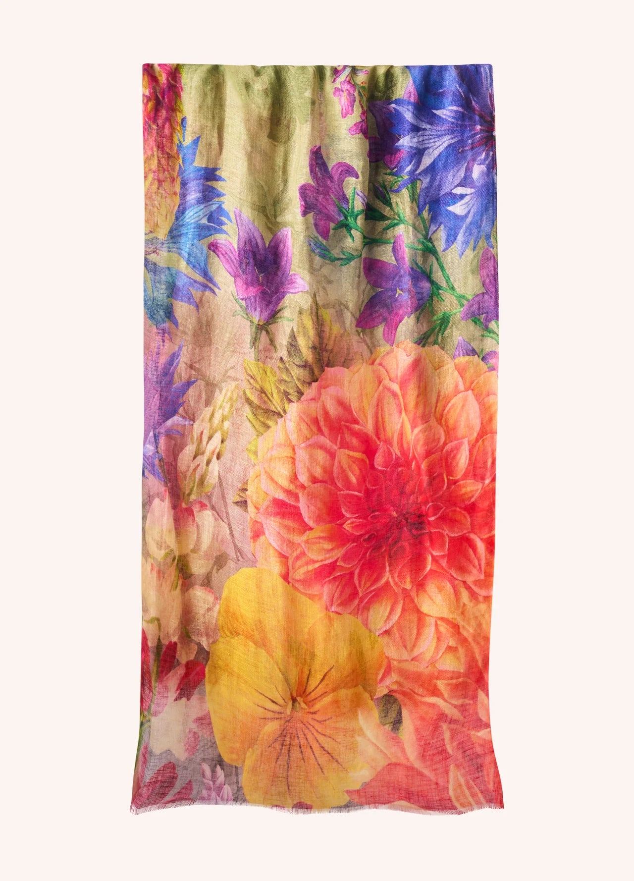 Powder Bountiful Blooms Scarf
