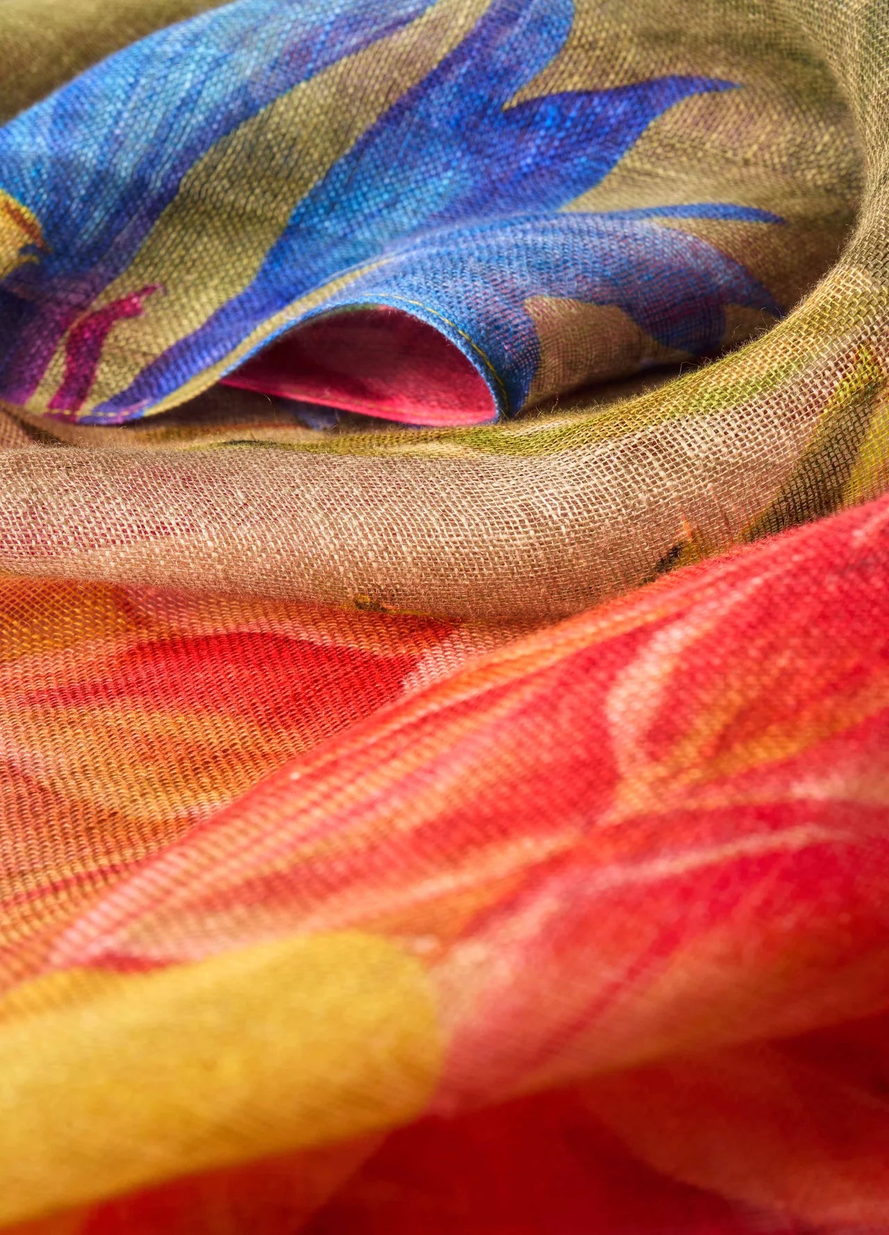 Powder Bountiful Blooms Scarf