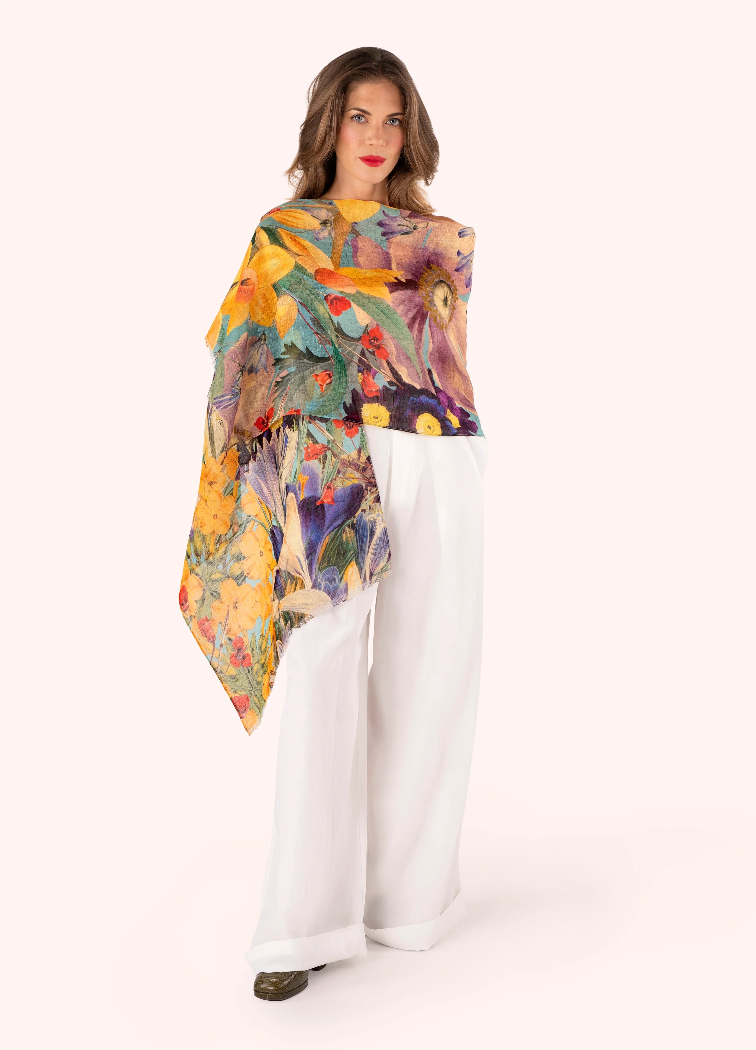 Powder Spring Flora Scarf