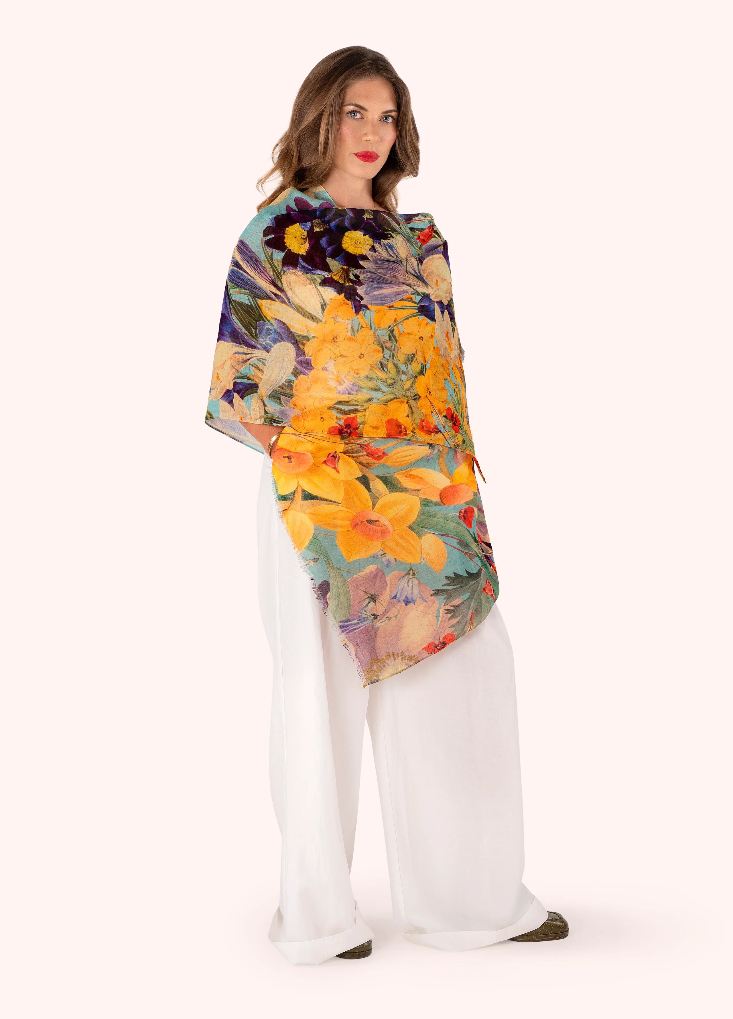 Powder Spring Flora Scarf