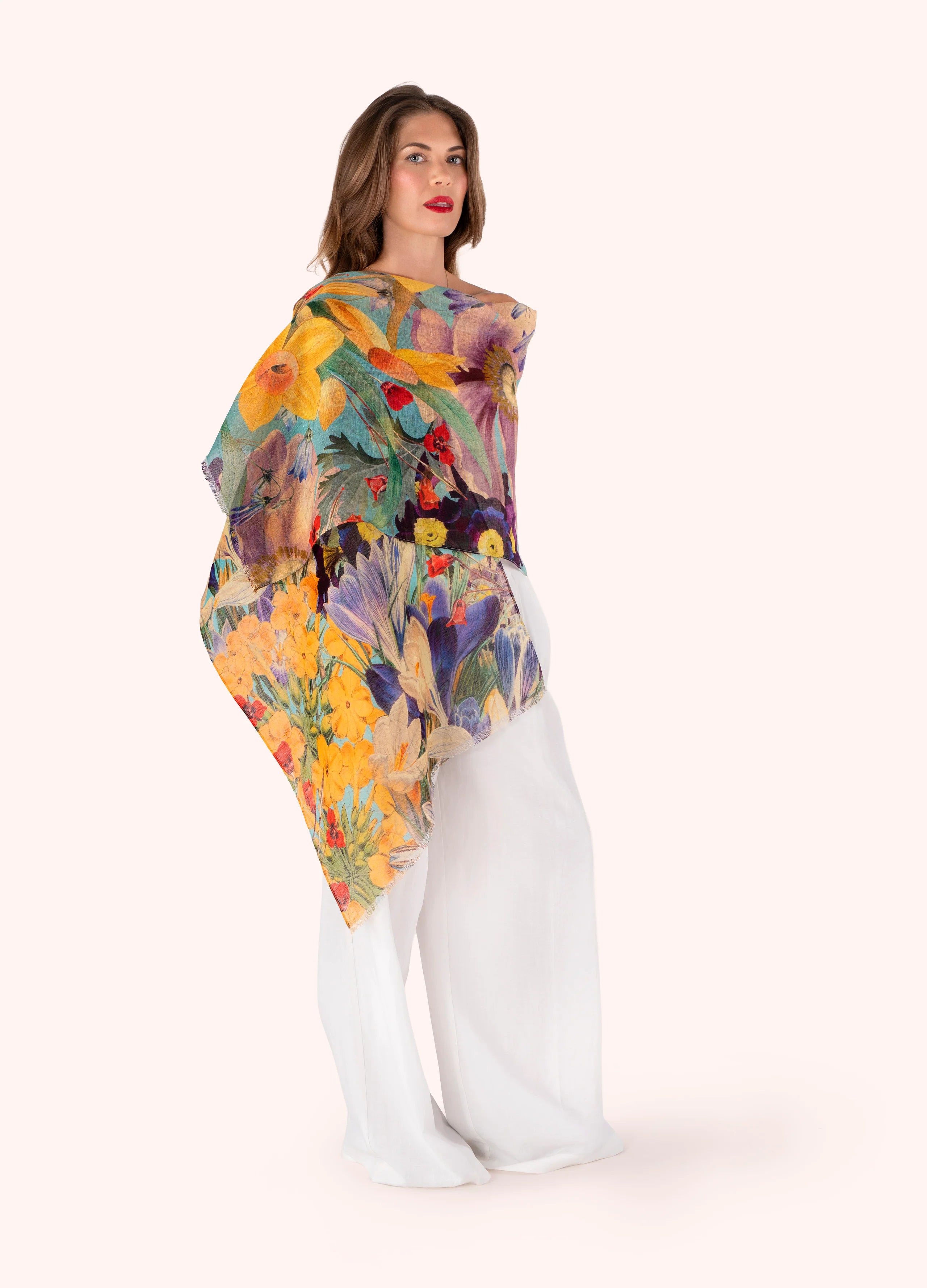 Powder Spring Flora Scarf