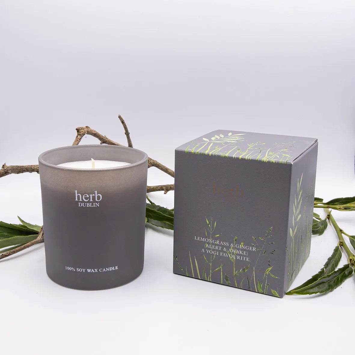 Herb Dublin | Lemongrass and Ginger Candle