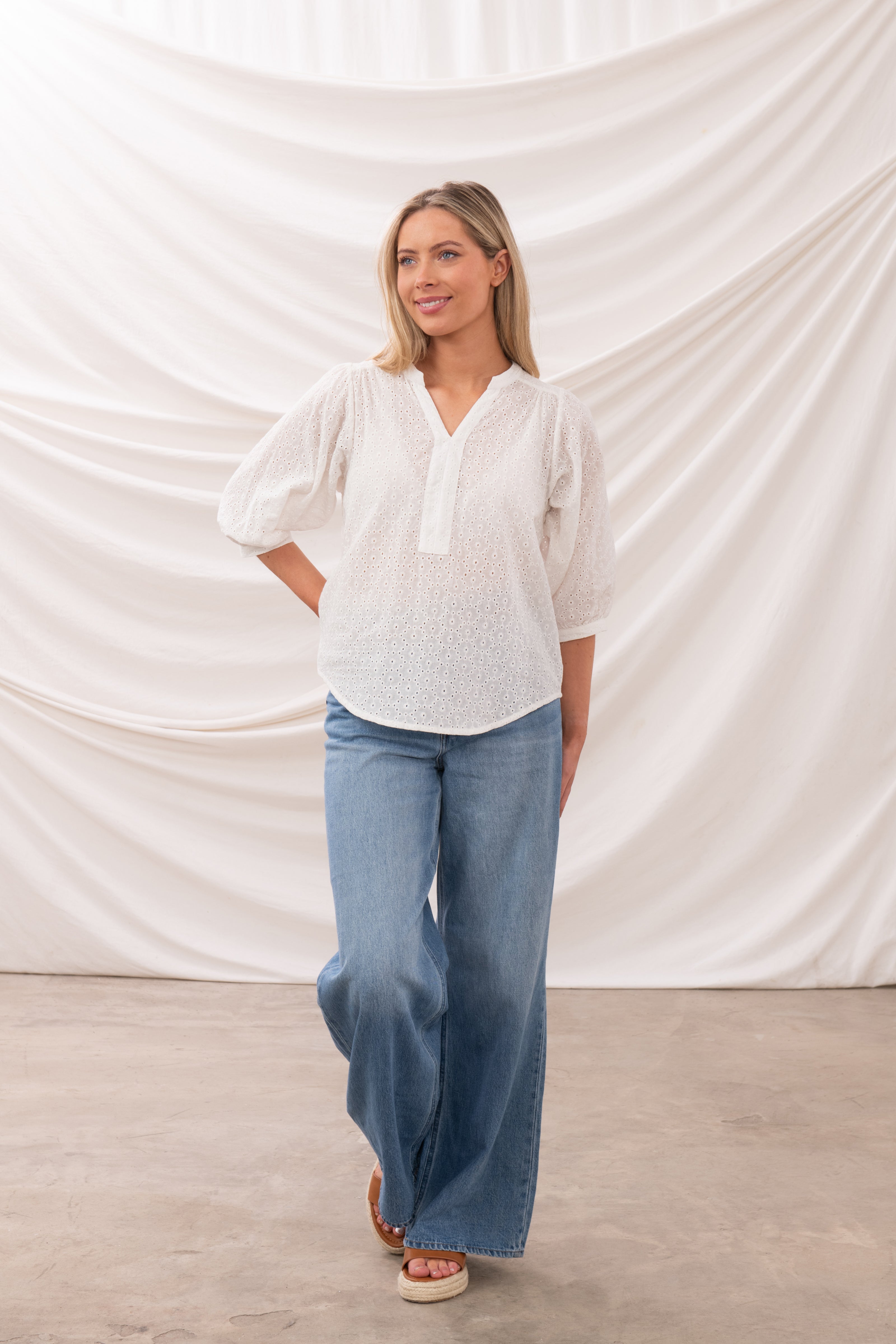 Lighthouse Lola Blouse