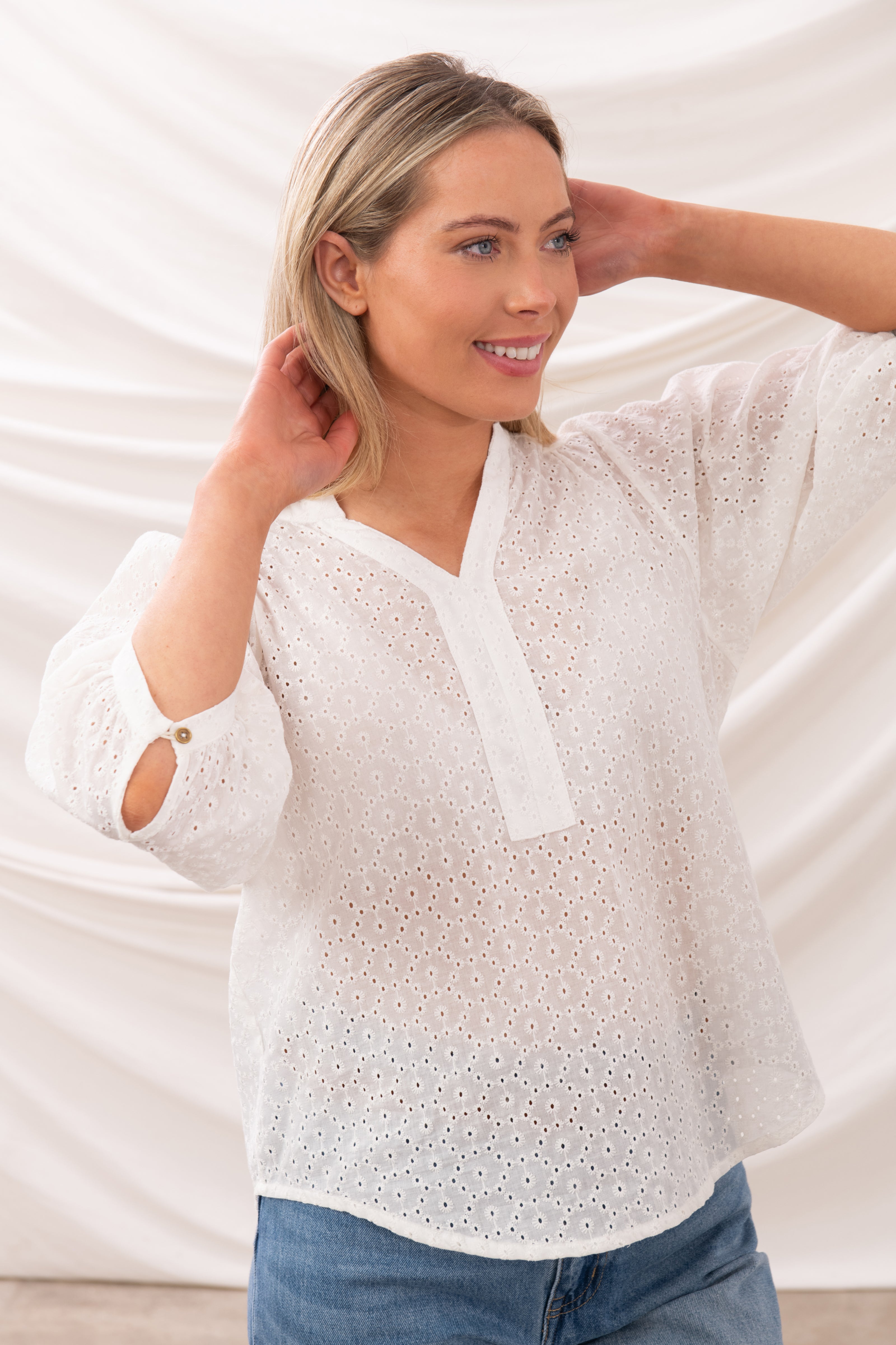Lighthouse Lola Blouse