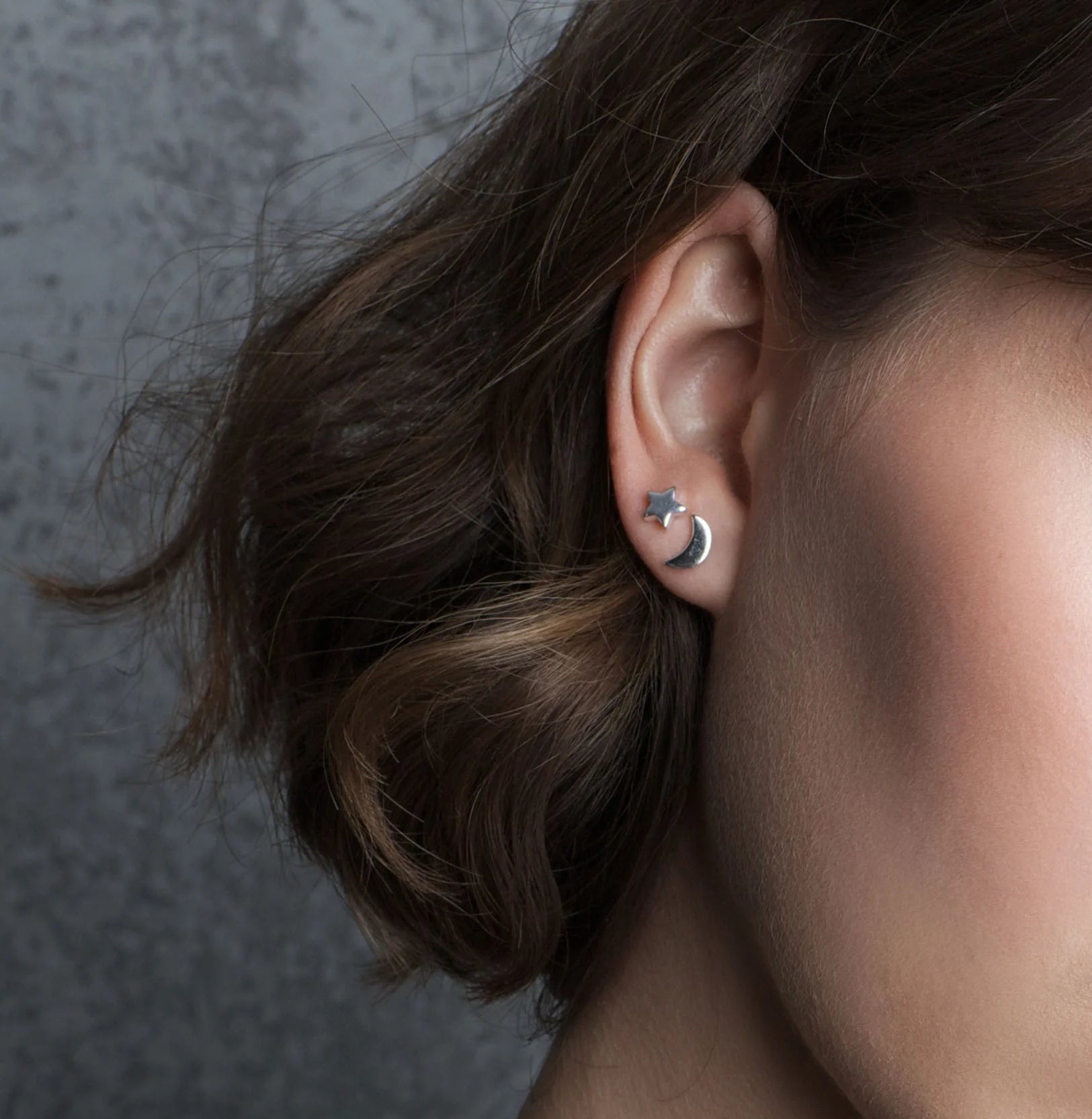 Juvi Lúnasa Moon Earrings