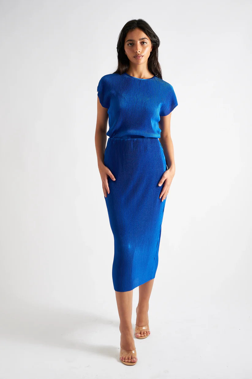 Louche Maylis Pleated Skirt