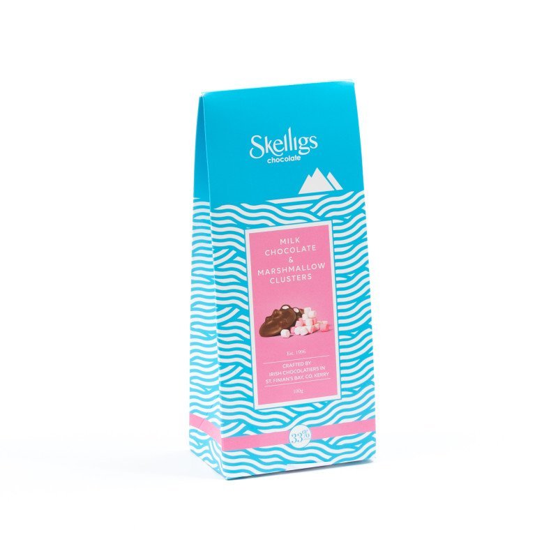 Skelligs Chocolates Milk Chocolate and Marshmallow Clusters