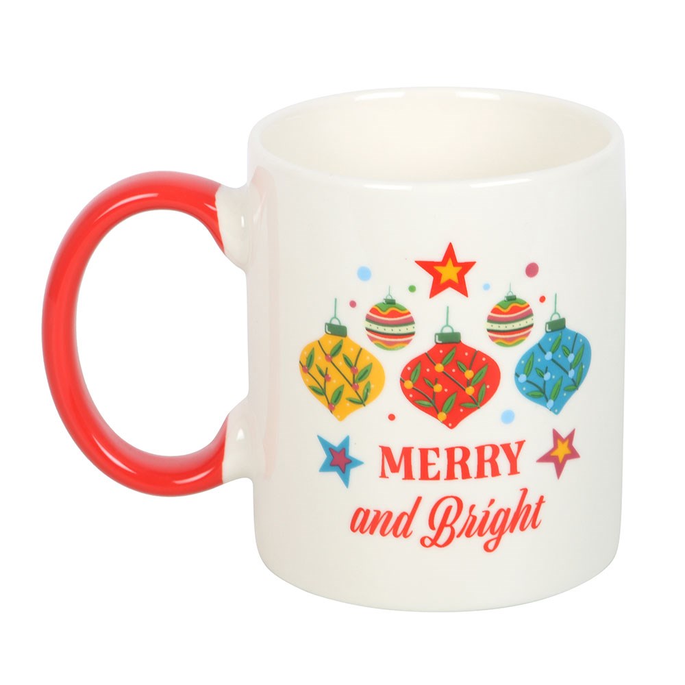 Merry & Bright Bauble Mug