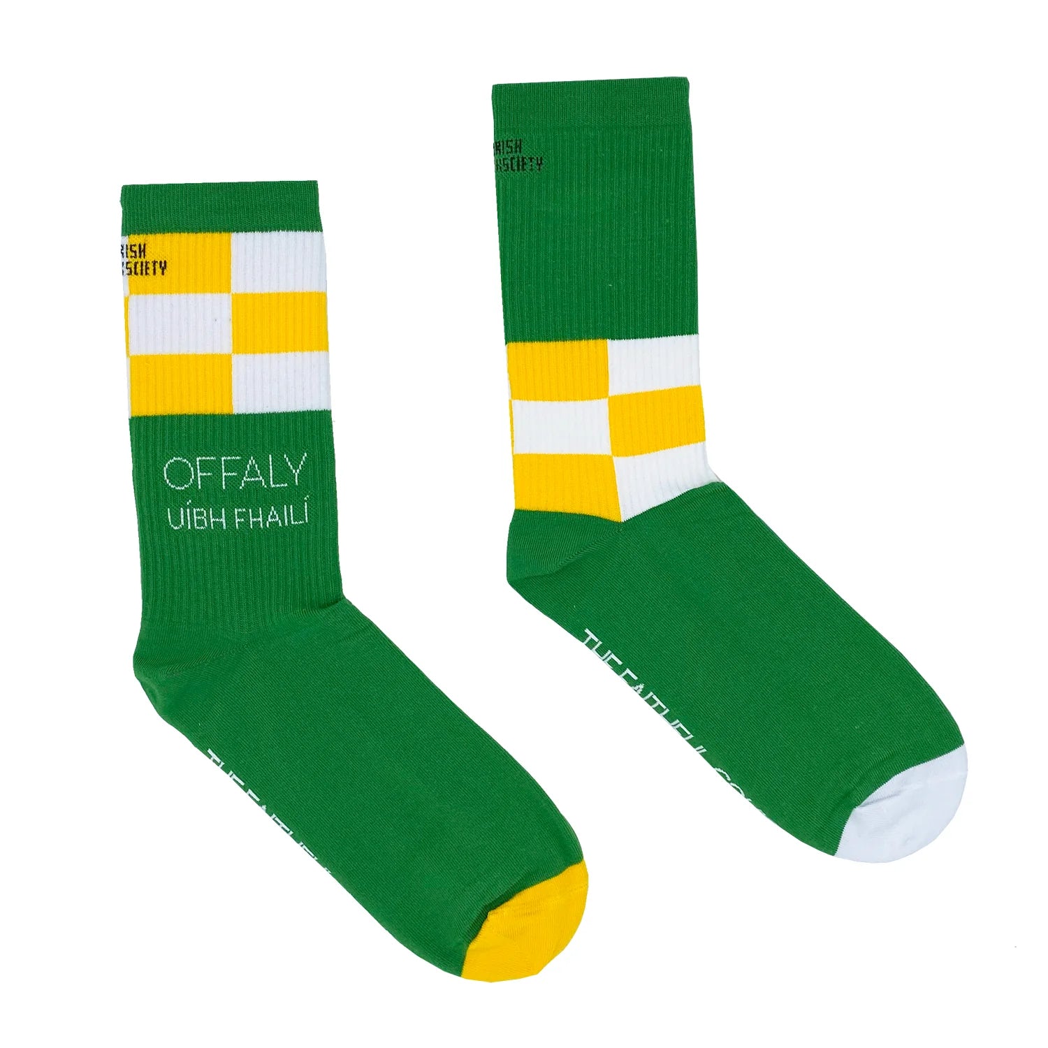 Irish Sockciety Offaly Socks - The Faithful County