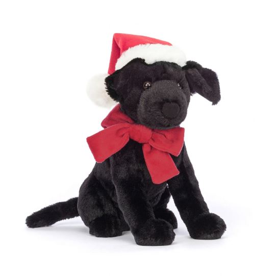 Jellycat | Winter Warmer Pippa Black Labrador