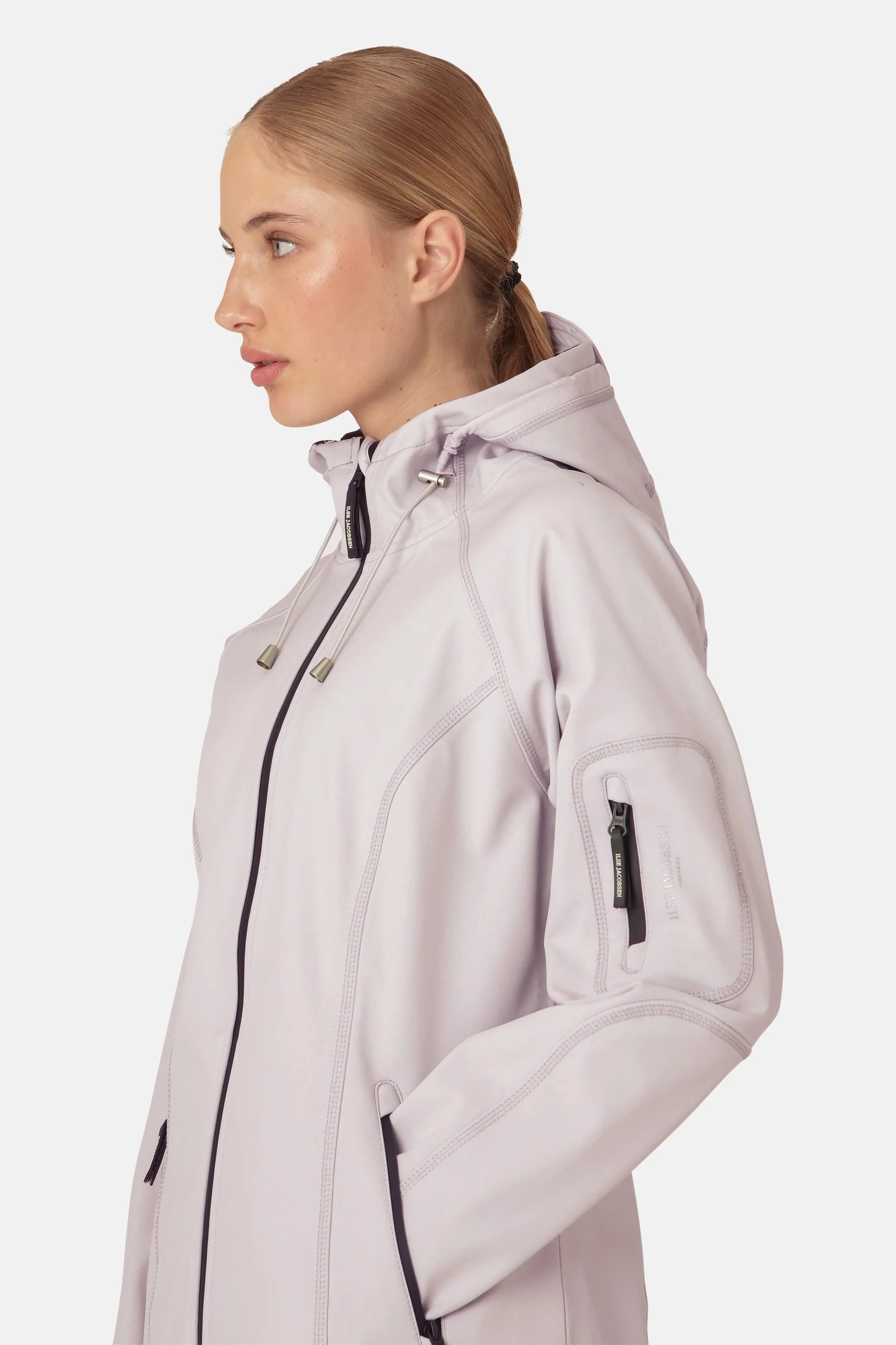 Ilse Jacobsen Rain37 Softshell Rain Jacket , Concrete