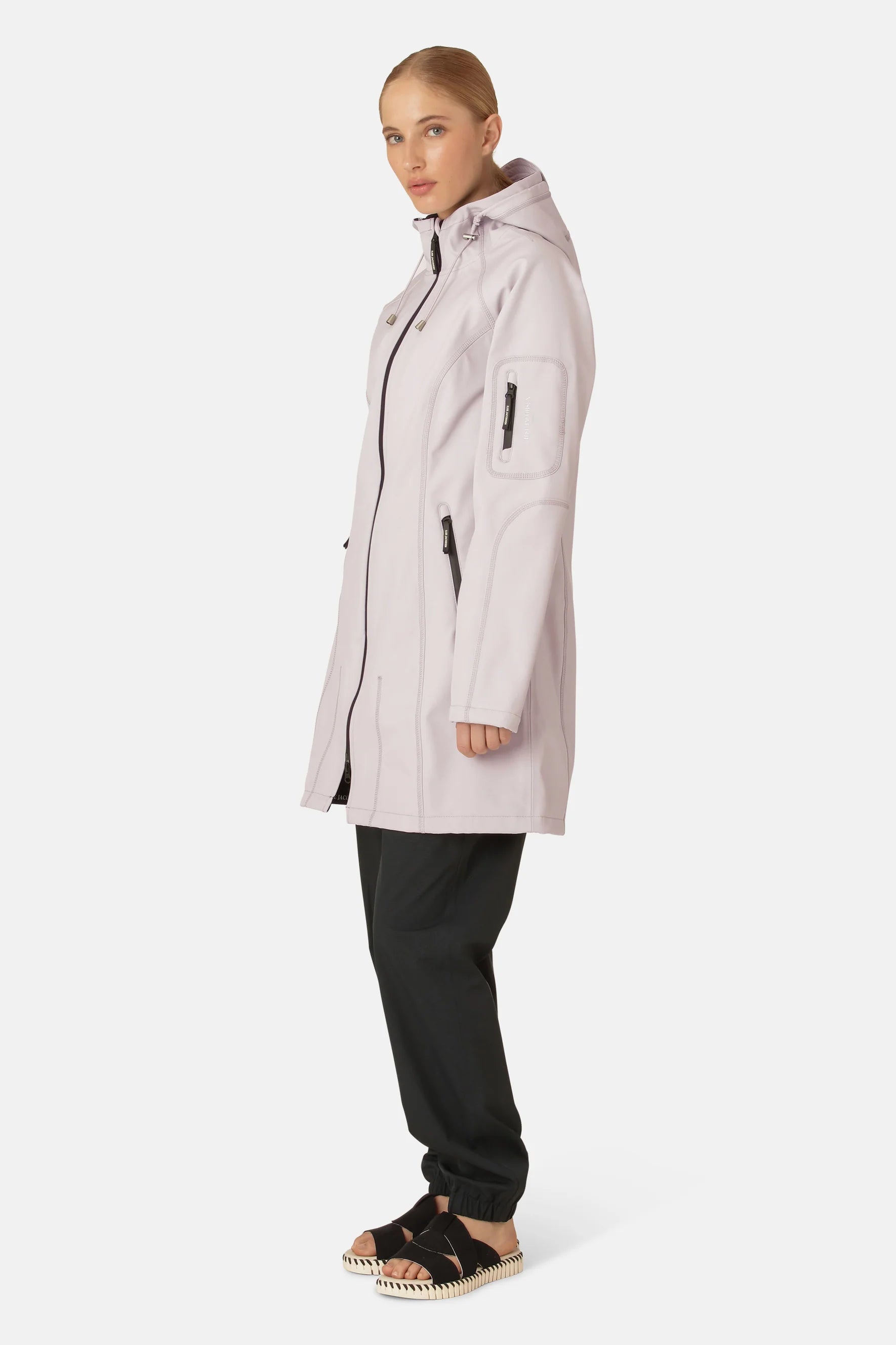 Ilse Jacobsen Rain37 Softshell Rain Jacket , Concrete