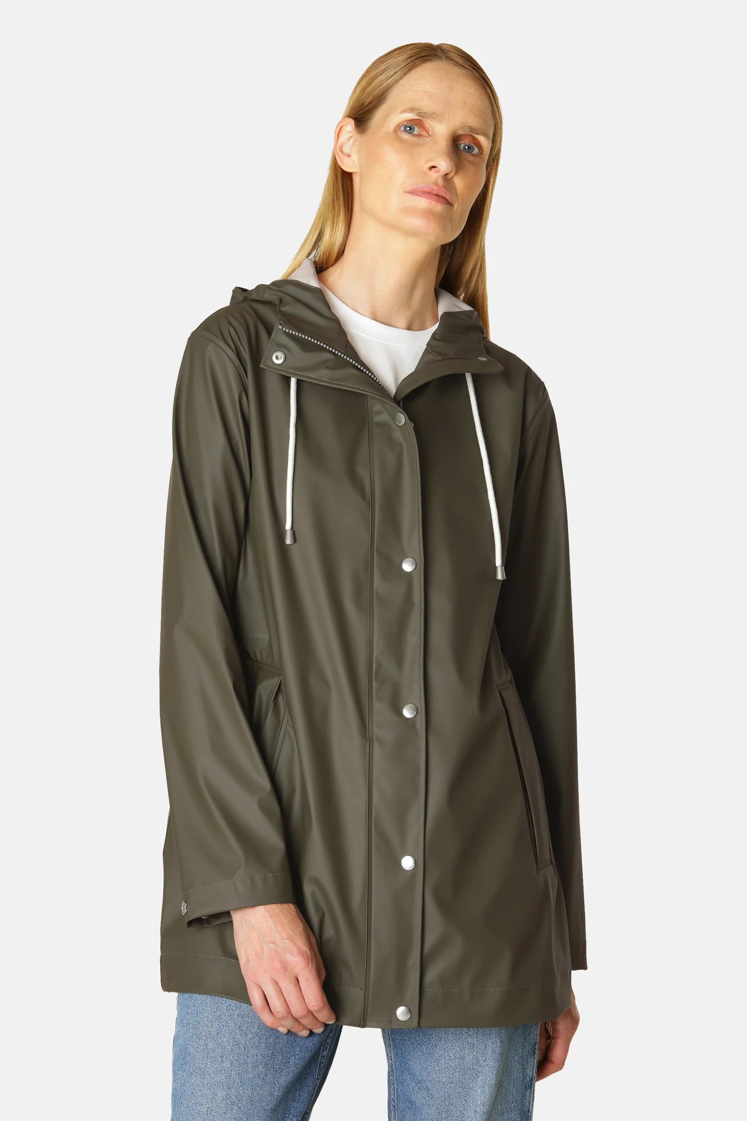 Ilse Jacobsen Rain Jacket - Rain228 , Army