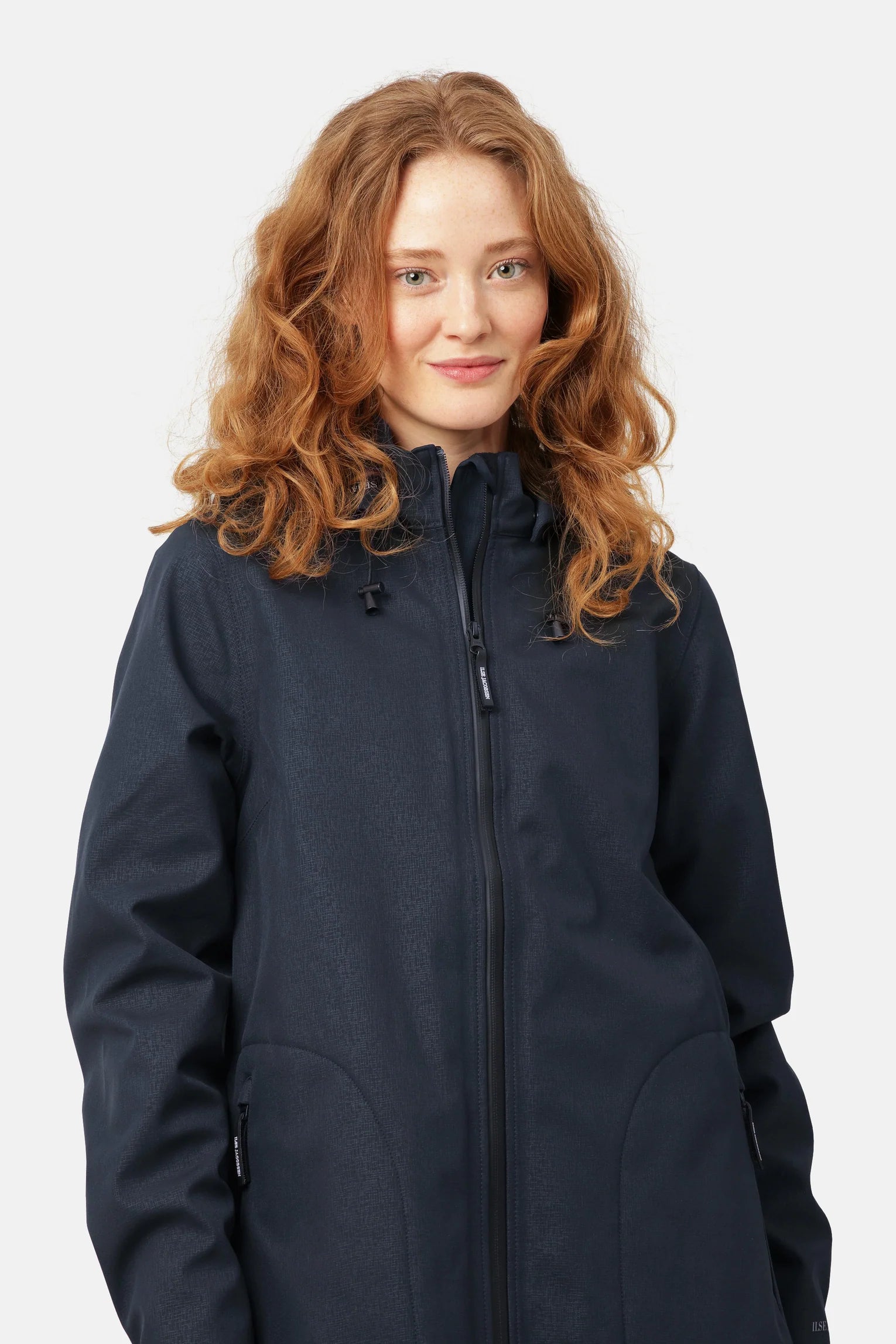 Ilse Jacobsen Raincoat - Rain128 , Dark Indigo