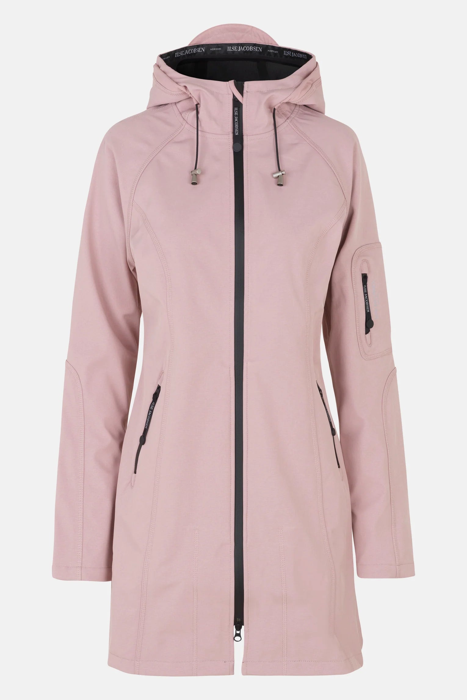 Ilse Jacobsen Rain37 Coat , Adobe Rose