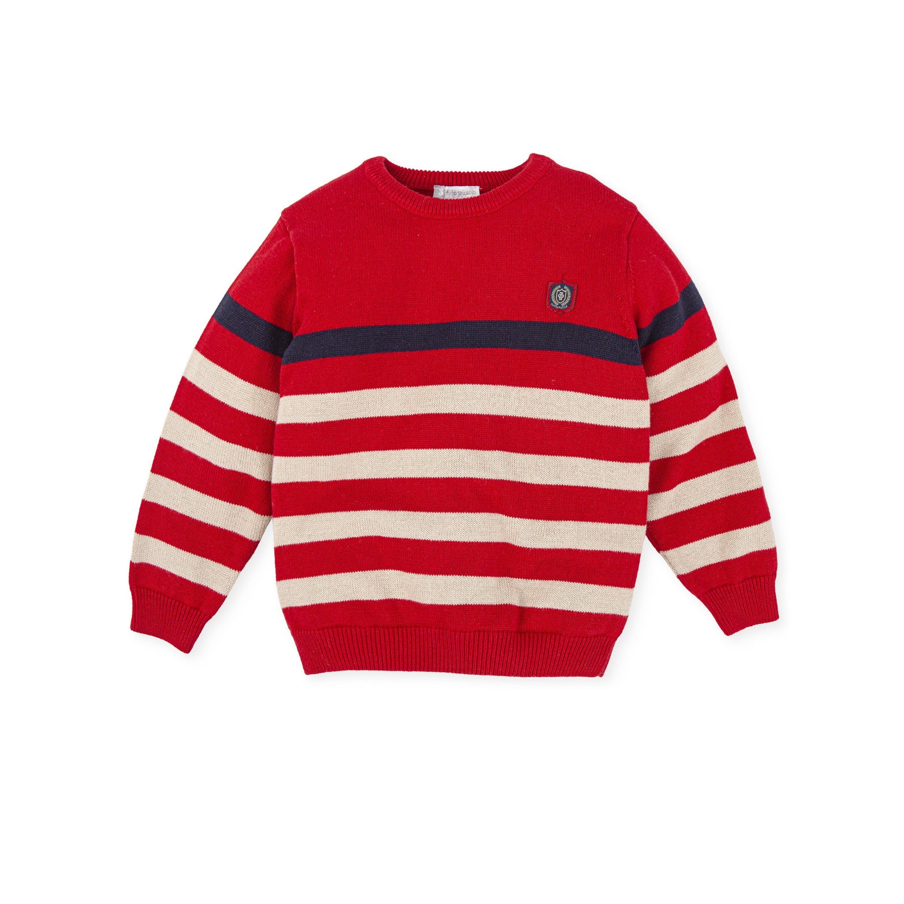 Tutto Piccolo | Striped Jumper | Red