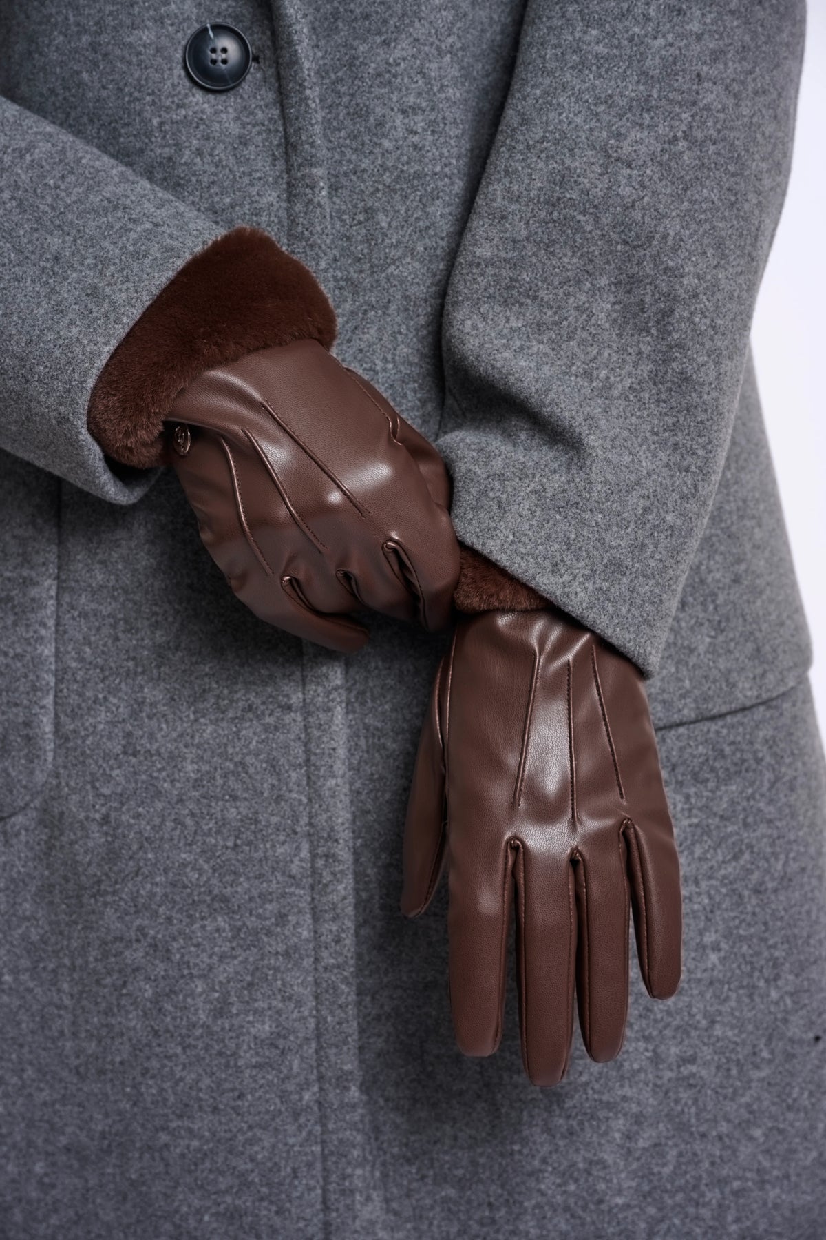 Rino & Pelle Arca Gloves with Fur