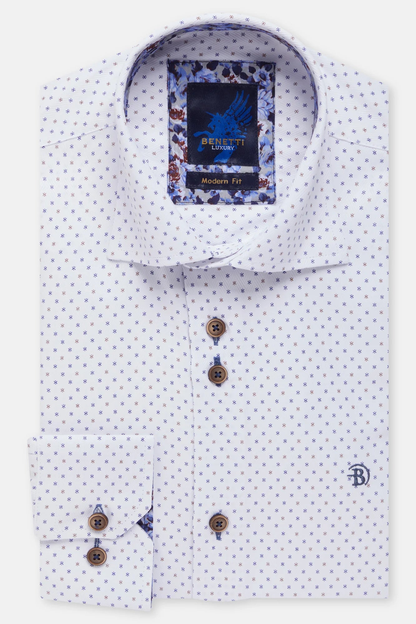 Benetti Ryan Print Shirt