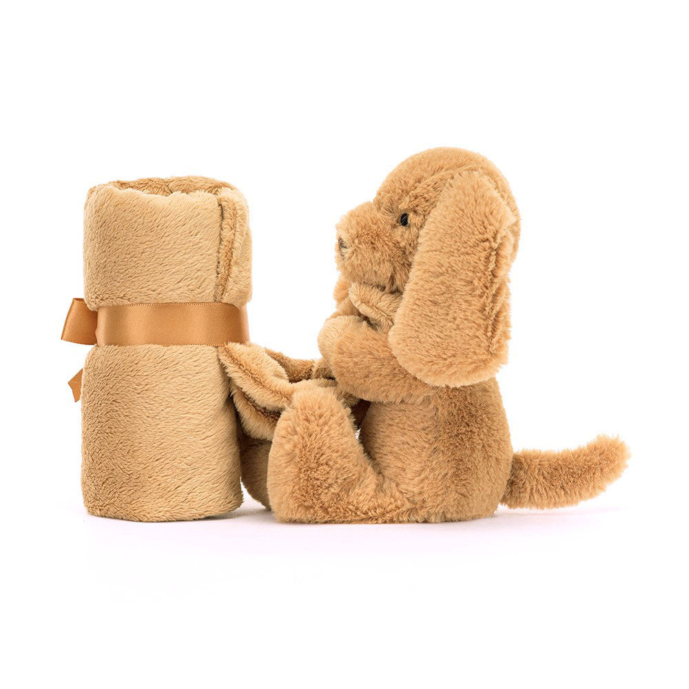 Jellycat Bashful Puppy Toffee Soother