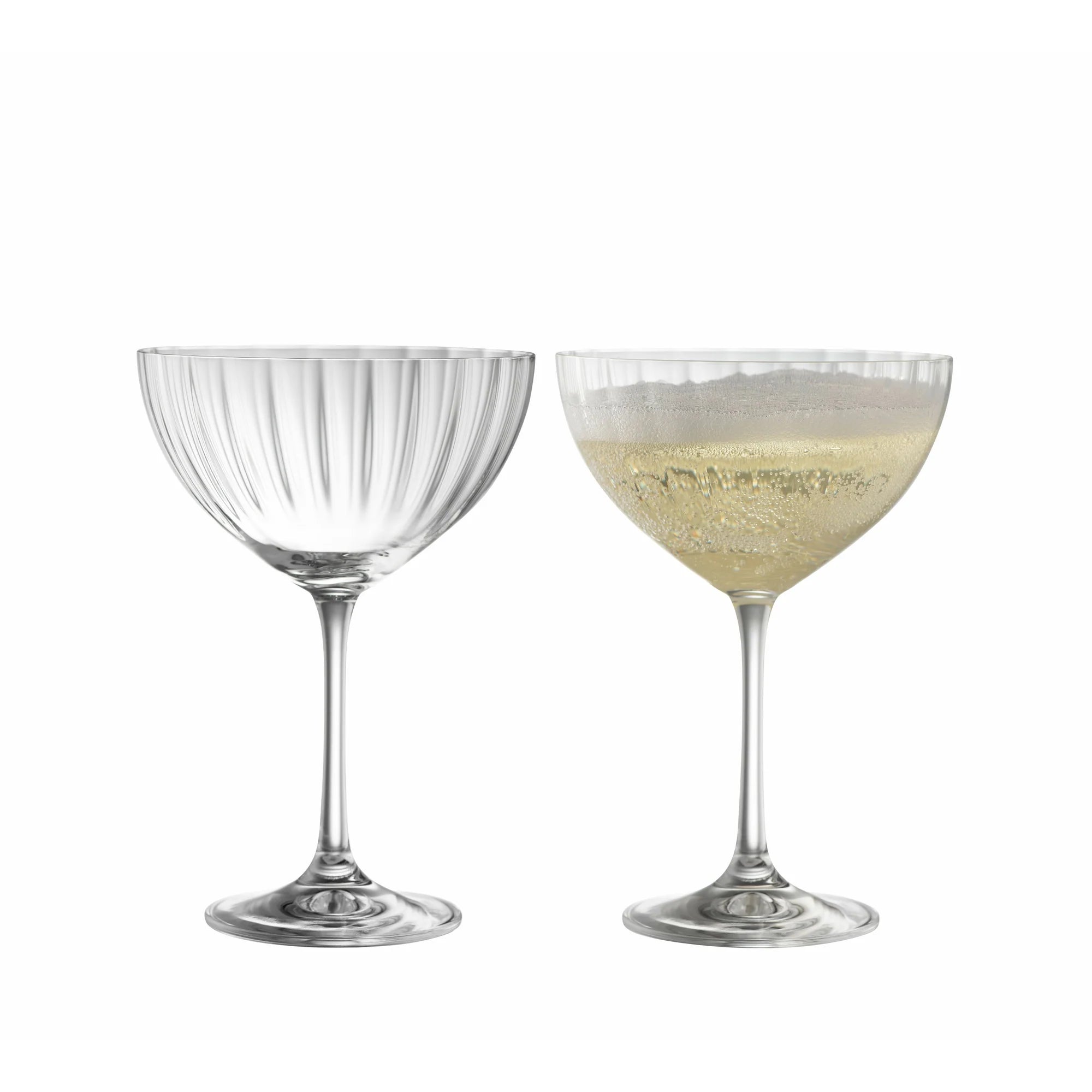 Galway Crystal Erne Champagne S/2