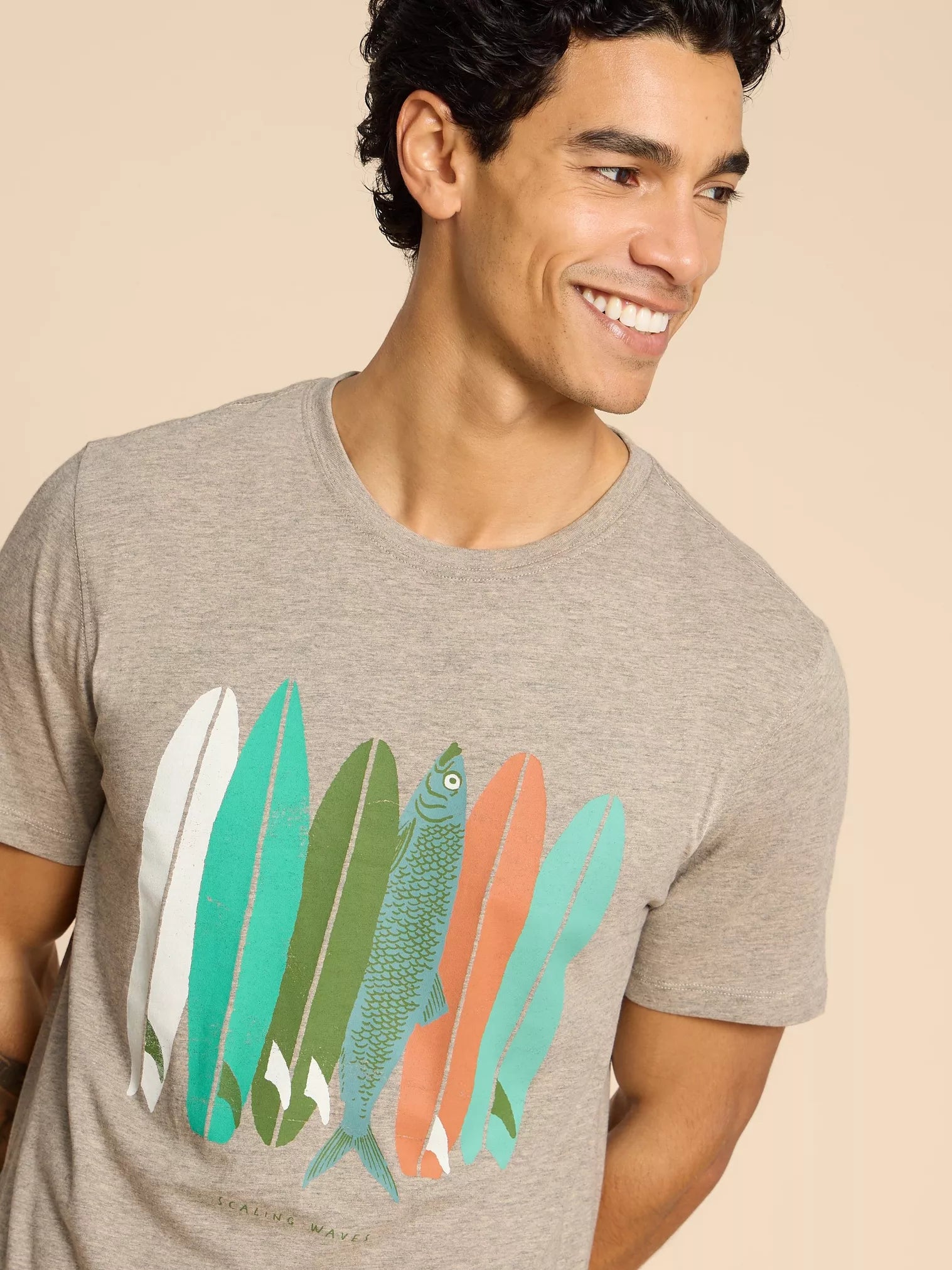 White Stuff Scaling Waves T-Shirt