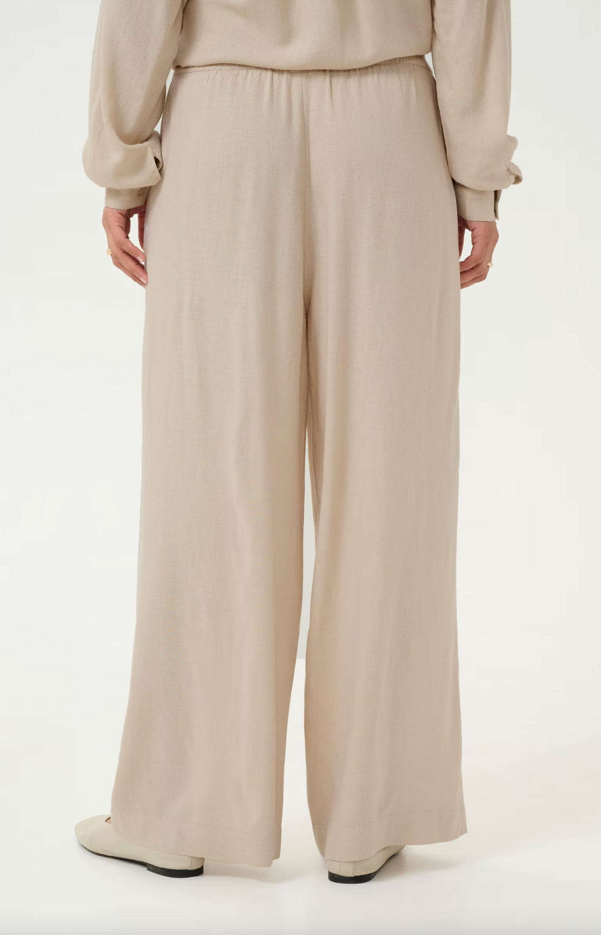 Kaffe KAmilia Cropped Linen Pants