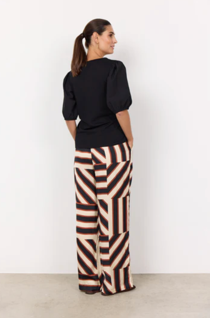 Soya Concept Derby Blouse , Black