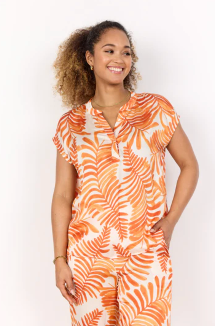 Soya Concept Rochel Top , Orange