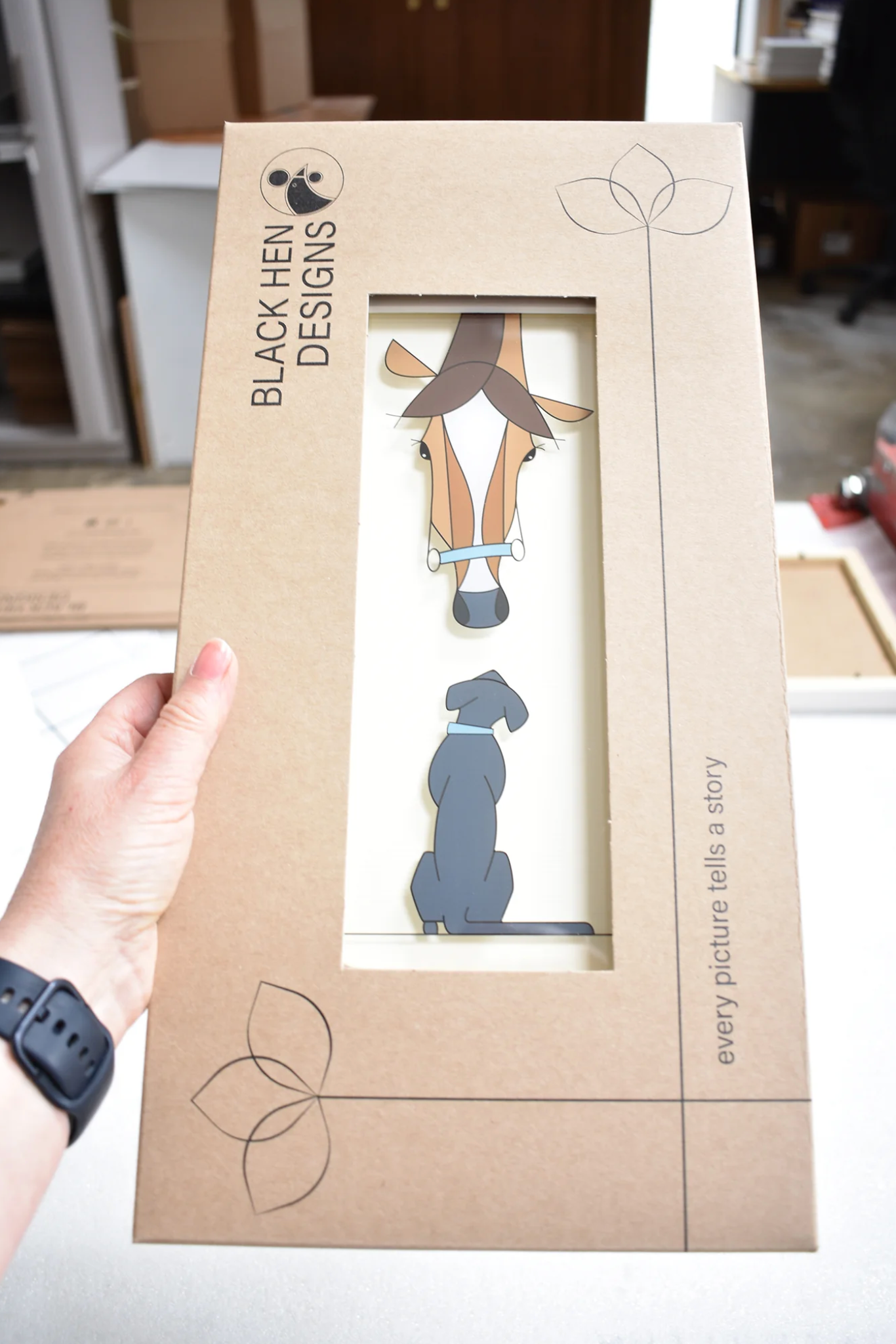 Black Hen Designs Any News Frame