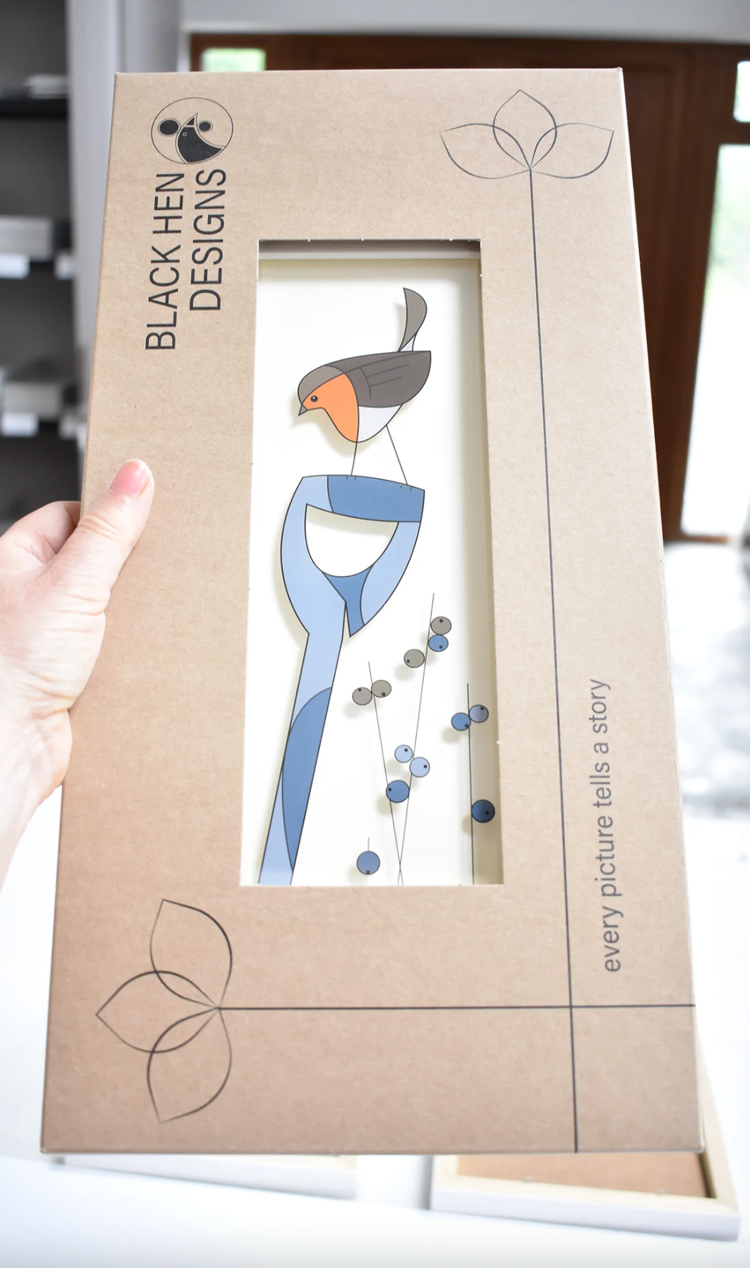 Black Hen Designs The Early Bird Frame