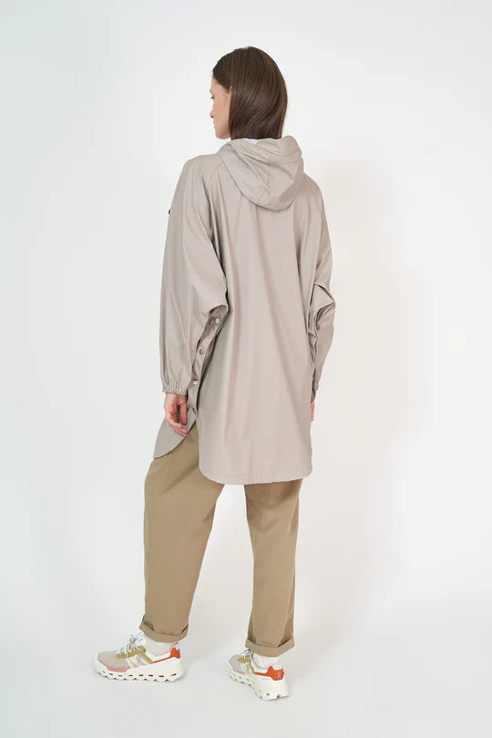 Tanta Sky Rain Jacket , Stone Grey