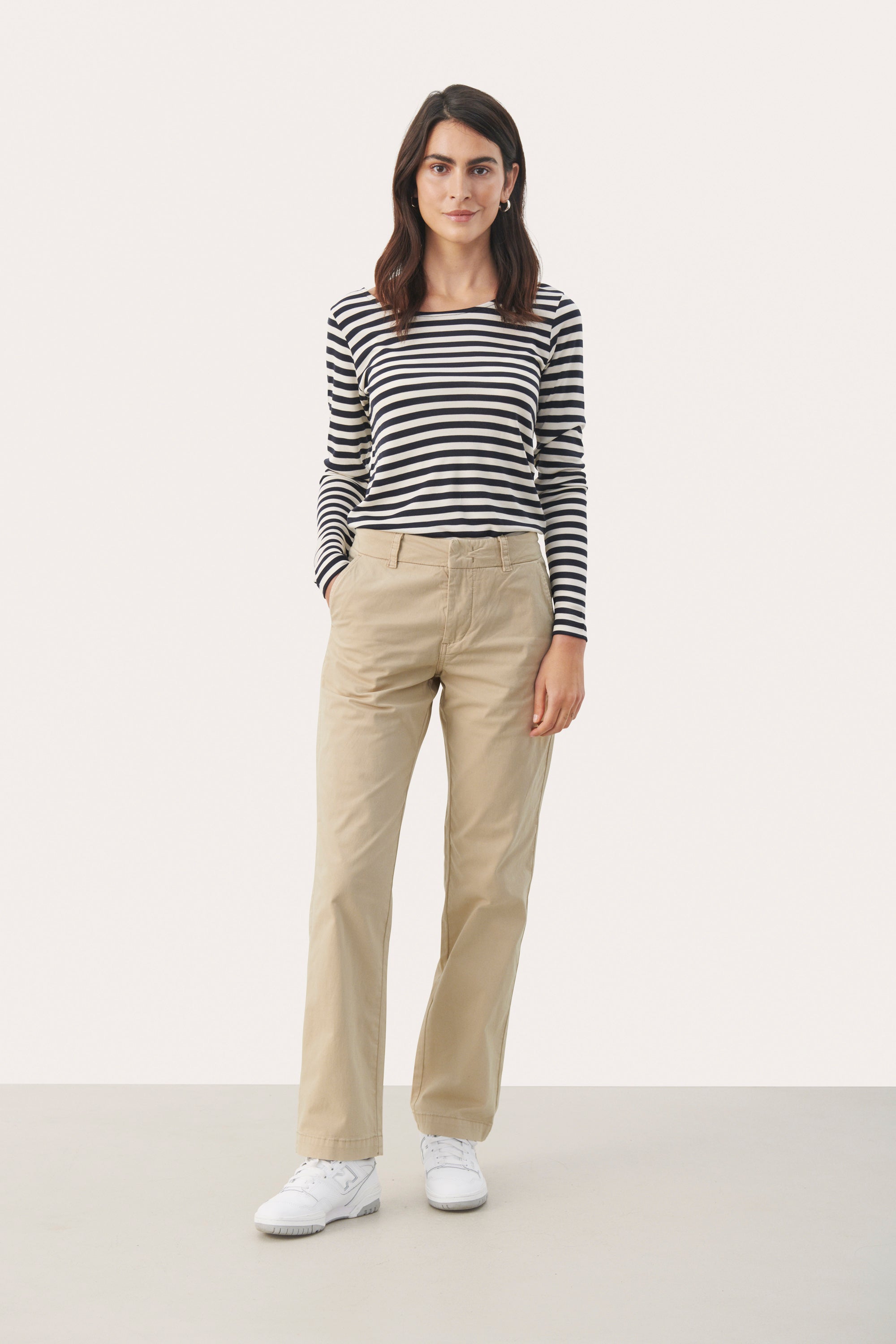 Part Two Soffyn Pants , White Pepper