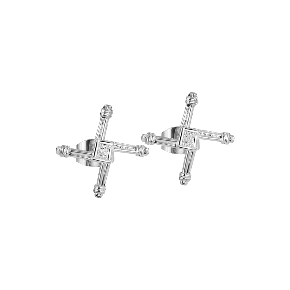 Newbridge Silverware | St Brigids Cross Earrings