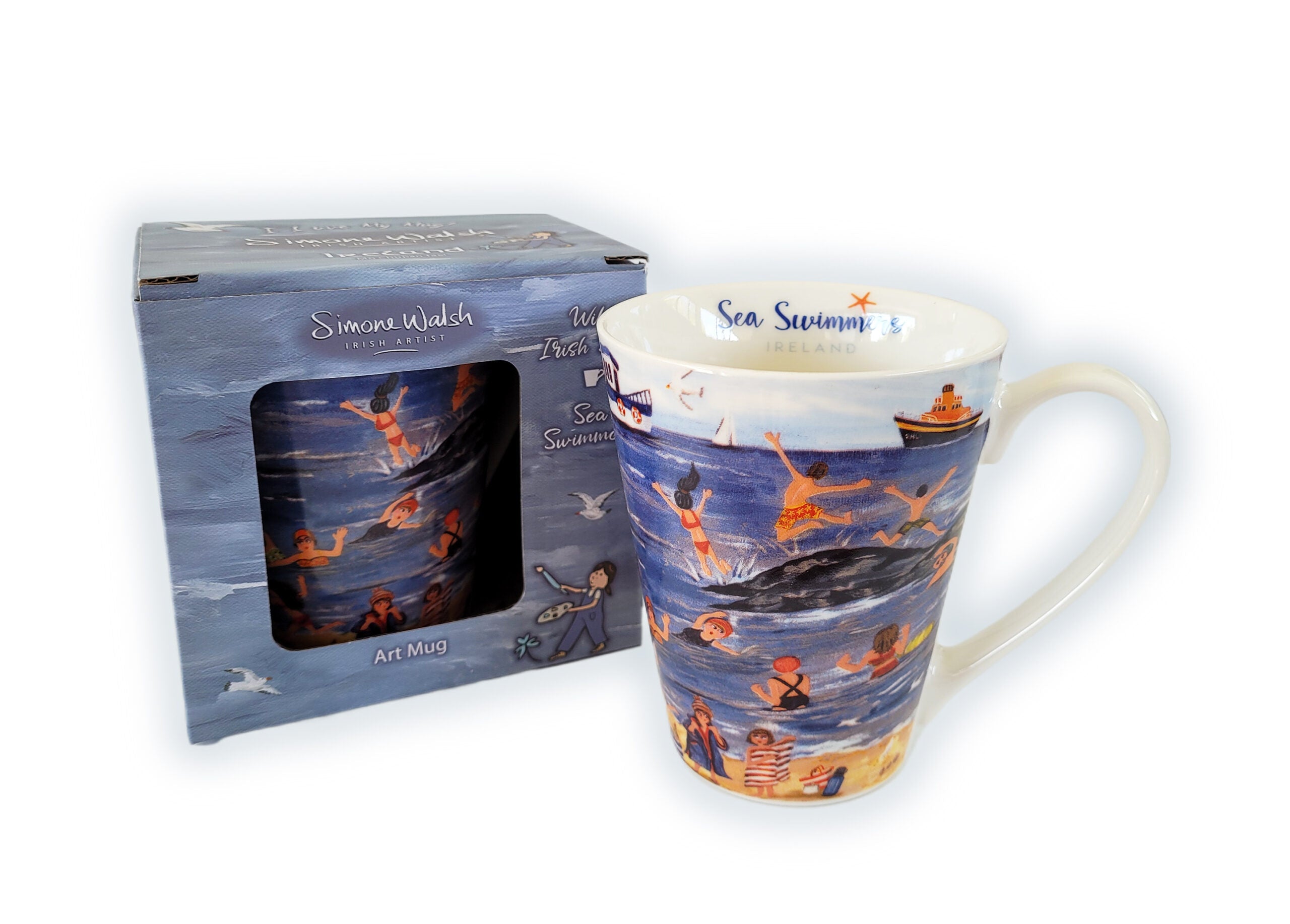 Simone Walsh Sea Swimmers Mug
