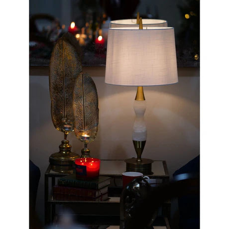 Mindy Brownes Feather Leaf Sculpture