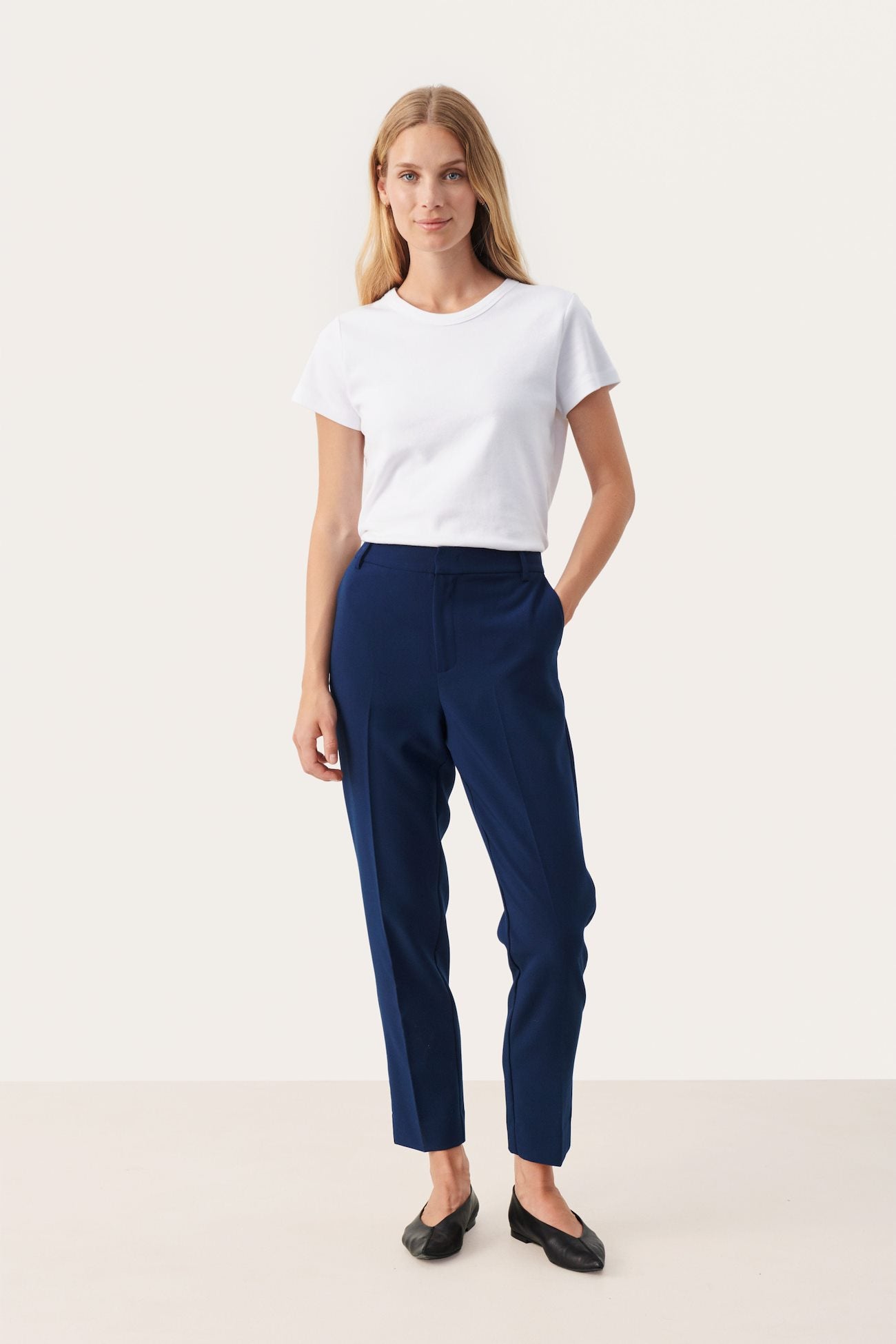 Part Two | Urbana Trousers | Pageant Blue