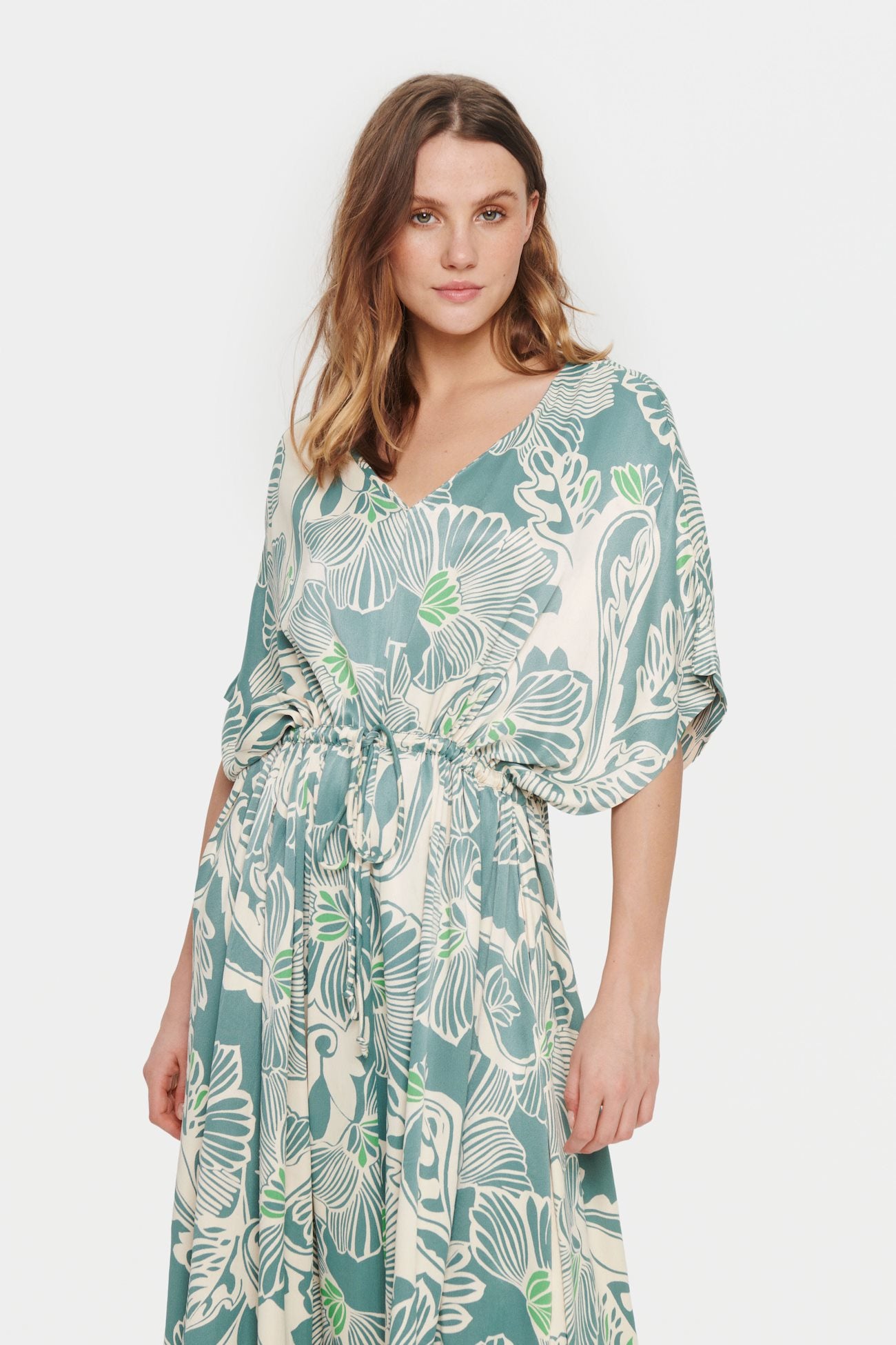 Saint Tropez | Vauka Maxi Dress | Sage