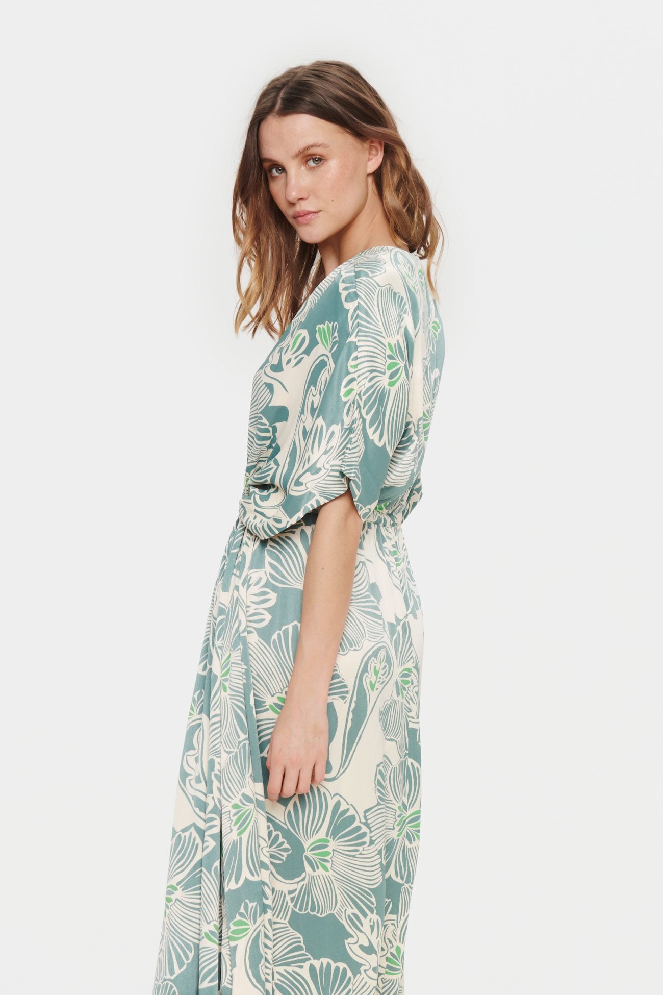 Saint Tropez | Vauka Maxi Dress | Sage