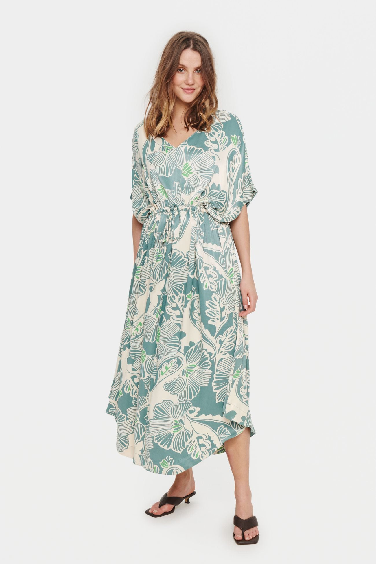 Saint Tropez | Vauka Maxi Dress | Sage