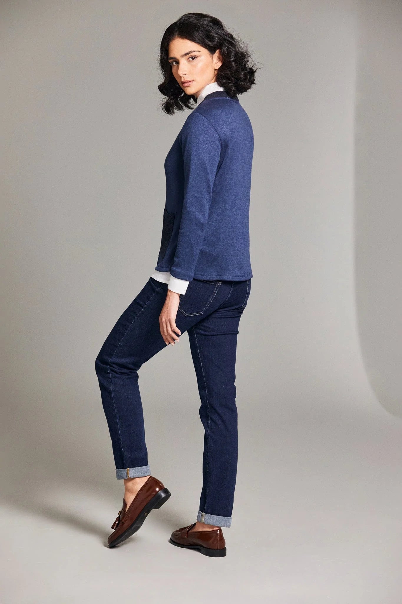 Peruzzi Glazed Print Knit