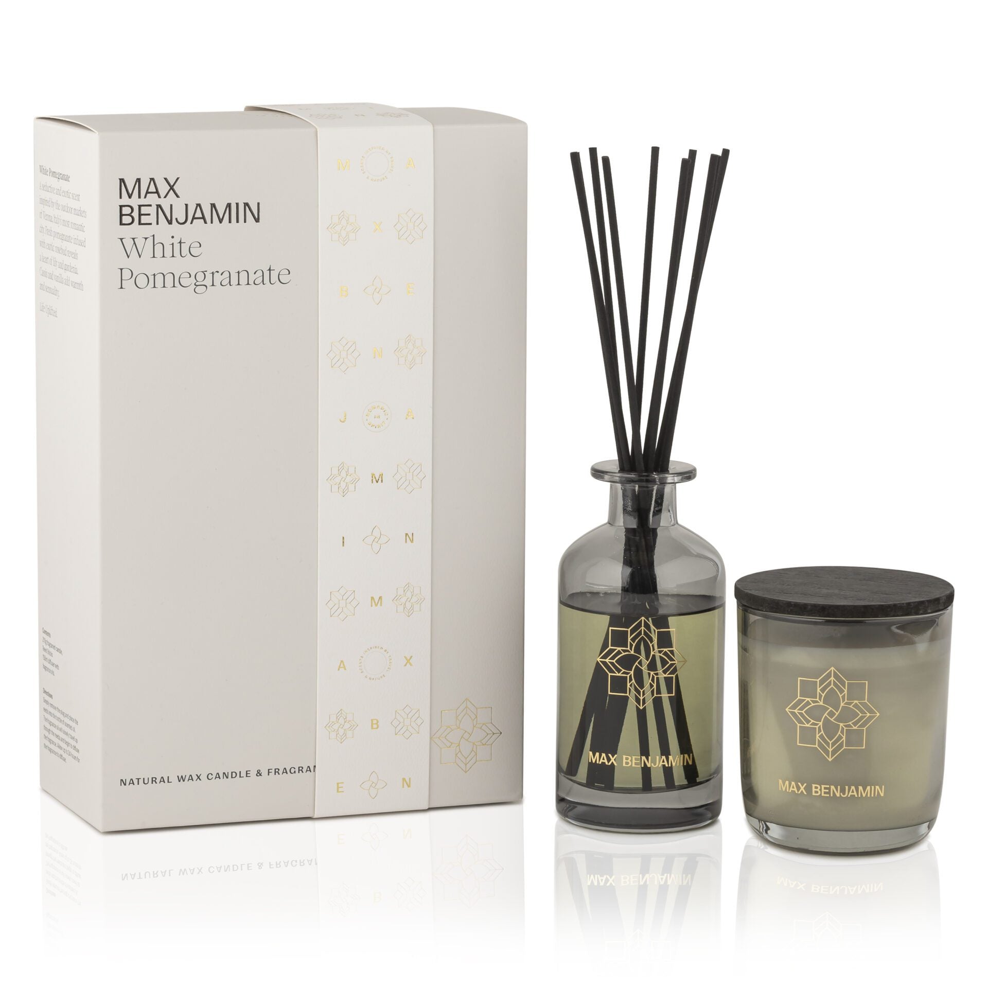 Max Benjamin White Pomegranate Set