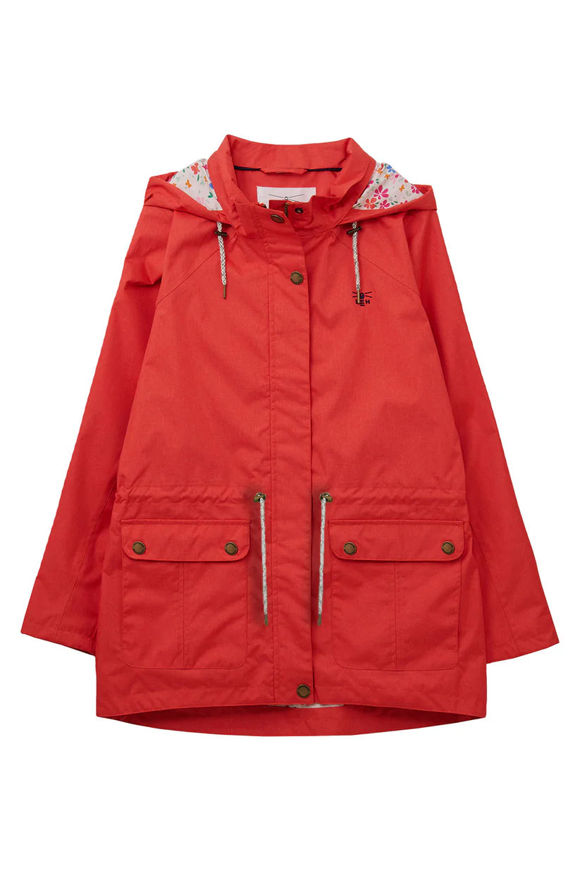 Lighthouse Shoreline Waterproof Jacket , Poppy