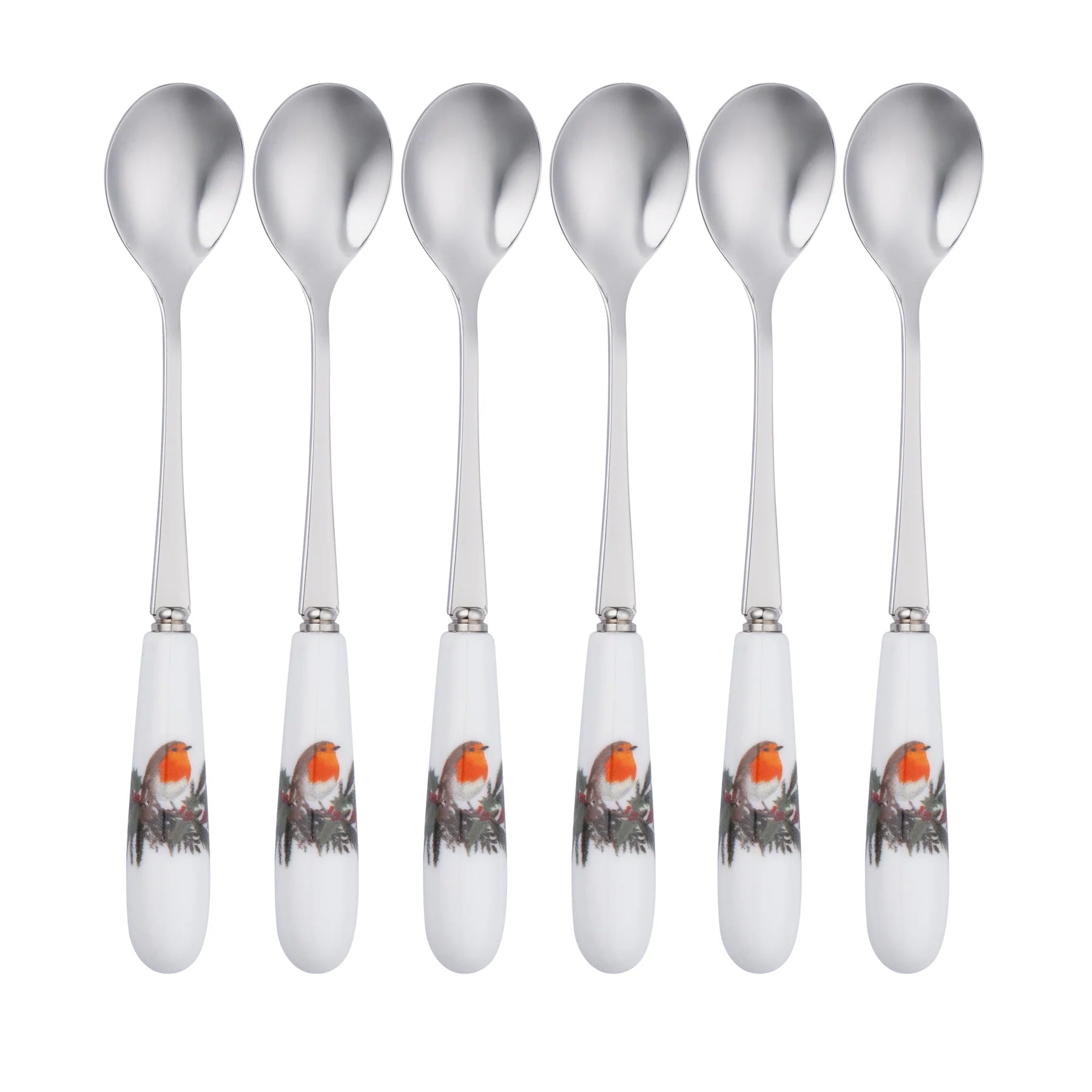 Belleek | Robin Teaspoons set of 6