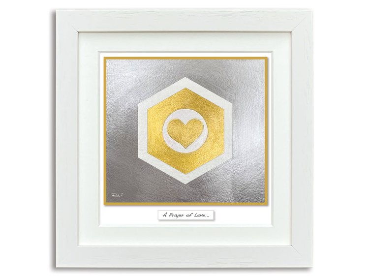 Rita Oates Artist | Prayer of Love Frame