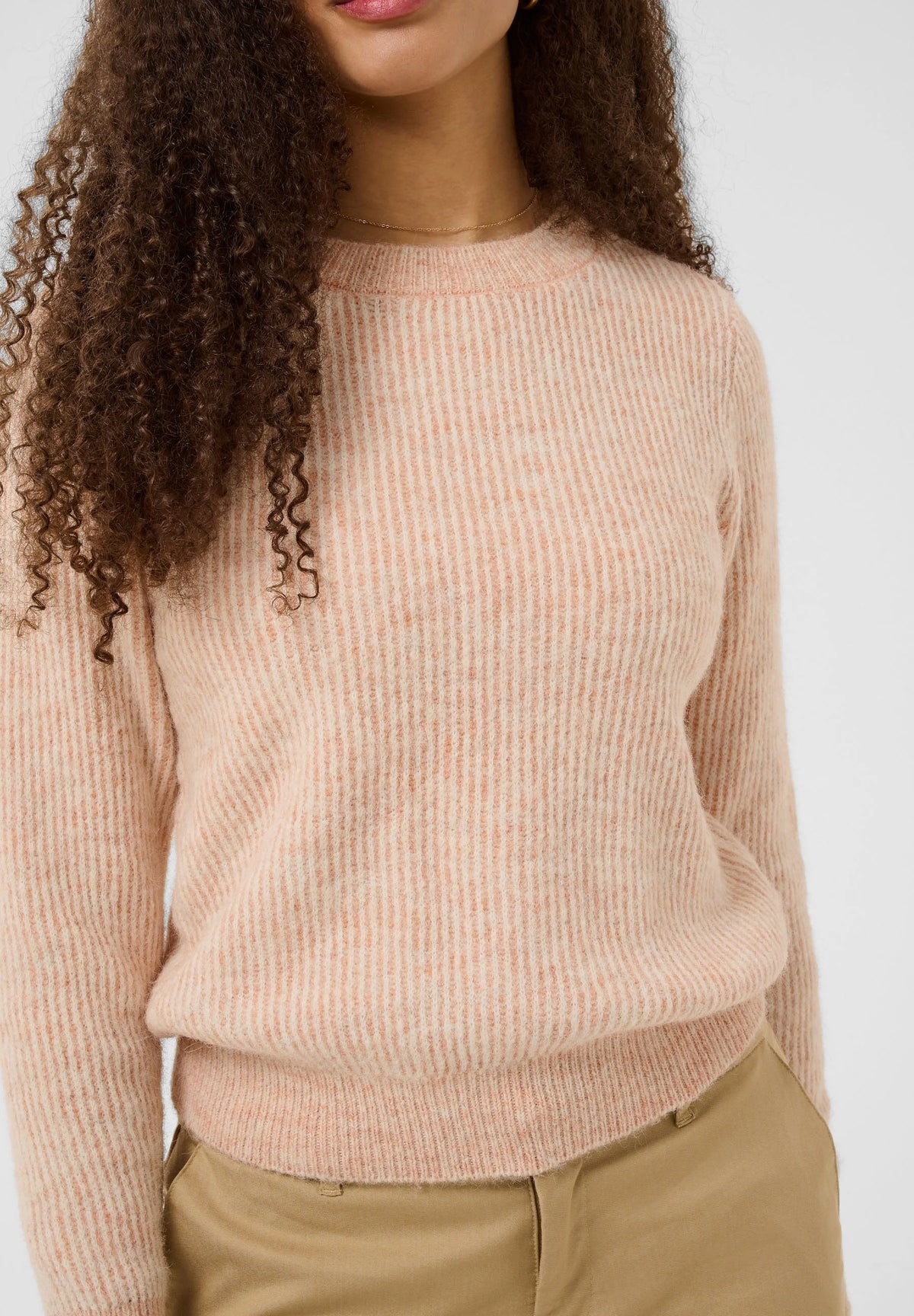 Cream Sienna Knit Pullover