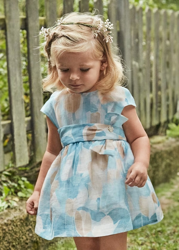 Mayoral Floral Print Dress