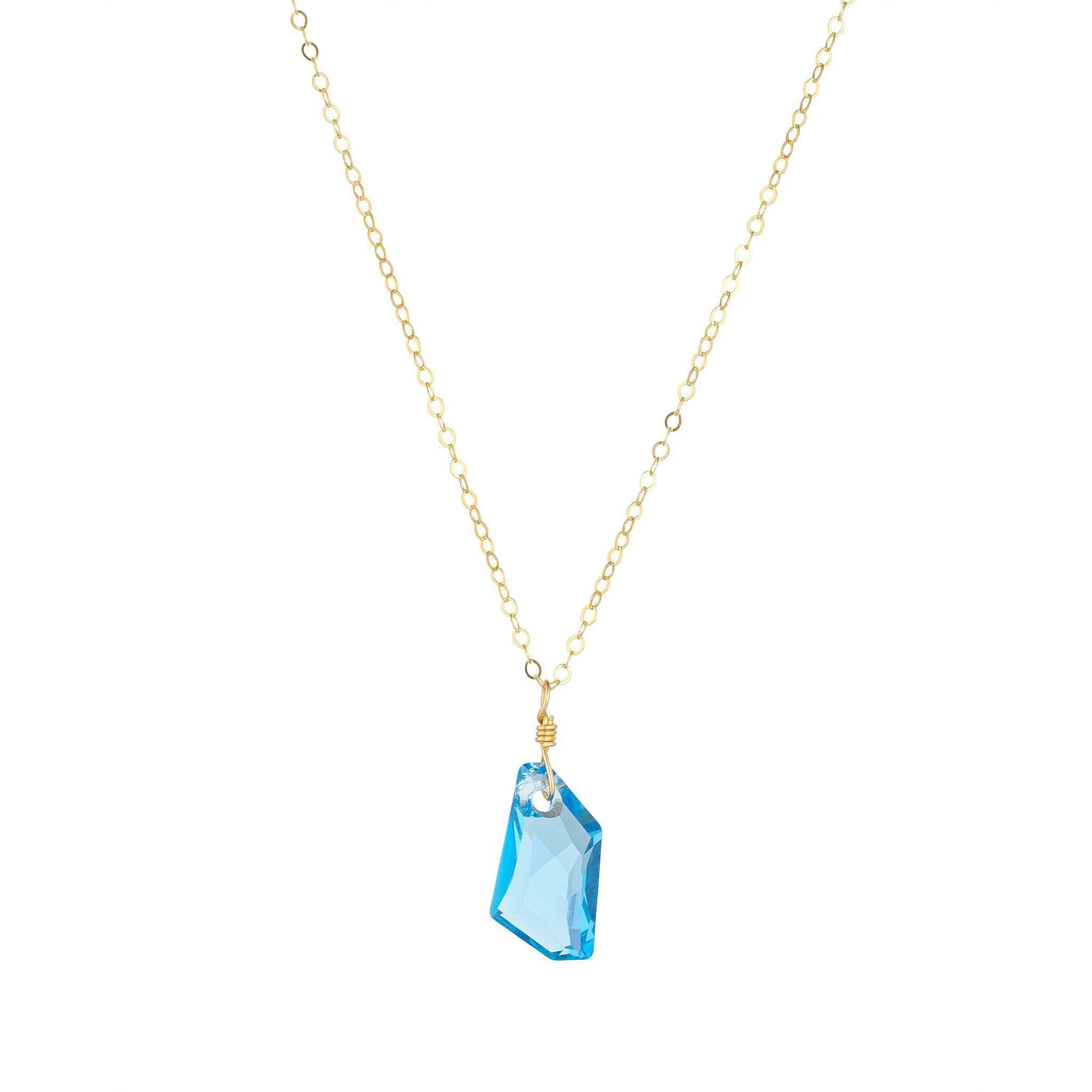 MoMuse Aqua Crystal Pendant