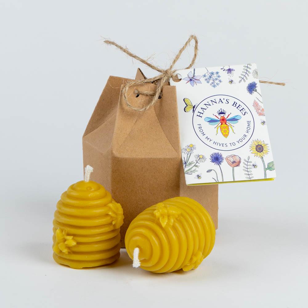 Hanna's Bees Bee Hive Candles Gift Pack