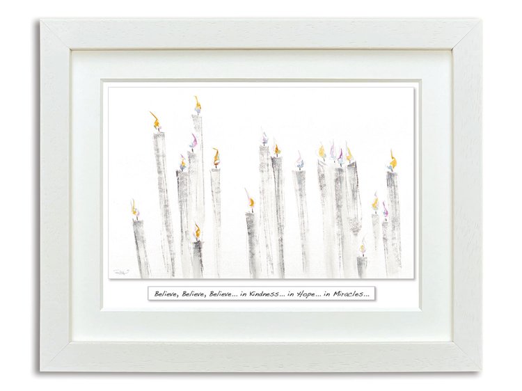 Rita Oates Artist | Believe Frame