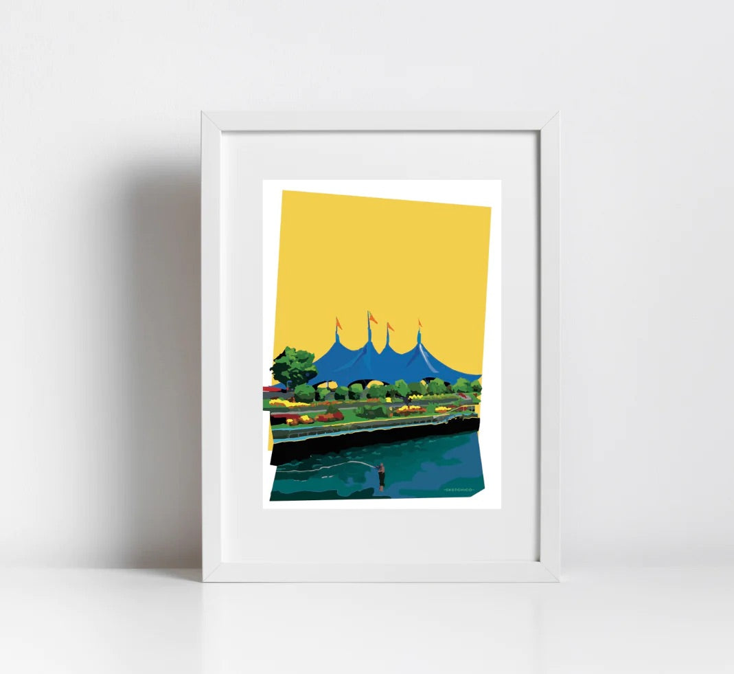 Sketchico | The Big Top Framed Print